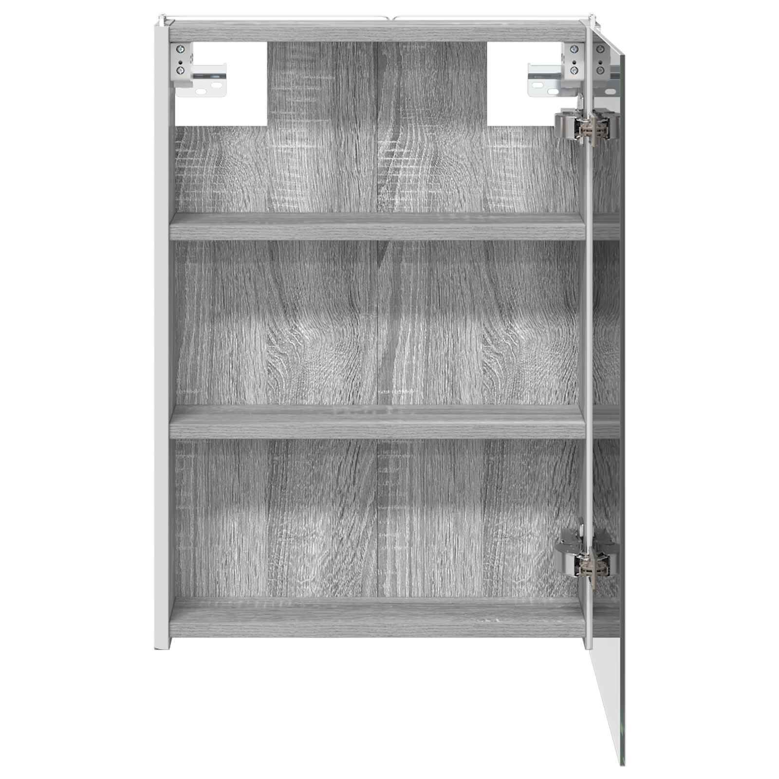 Badkamer spiegelkast Grijs Sonoma 43 x 11,5 x 60,5 cm is nu te koop bij PeponiXL, paradijselijk wonen!