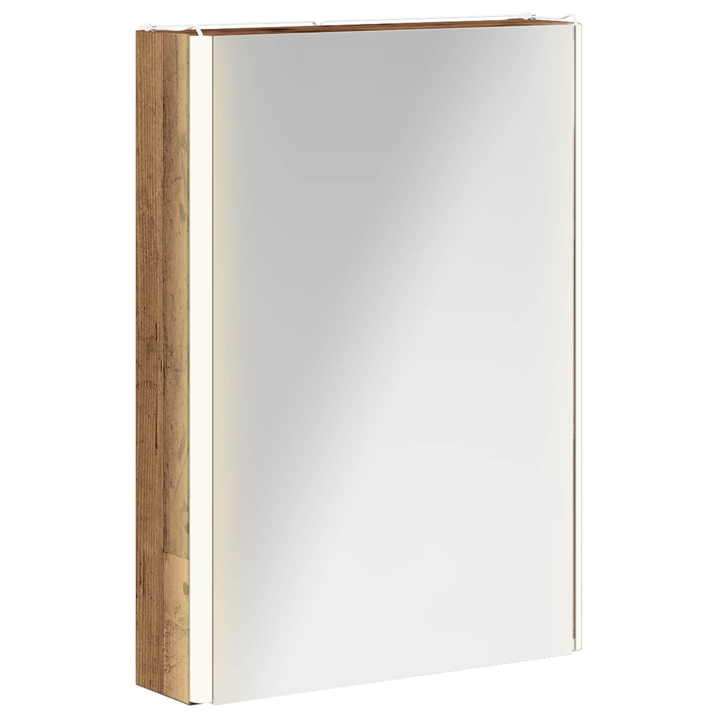 Badkamer spiegelkast Oudhout 43 x 11,5 x 60,5 cm Bewerkt hout is nu te koop bij PeponiXL, paradijselijk wonen!