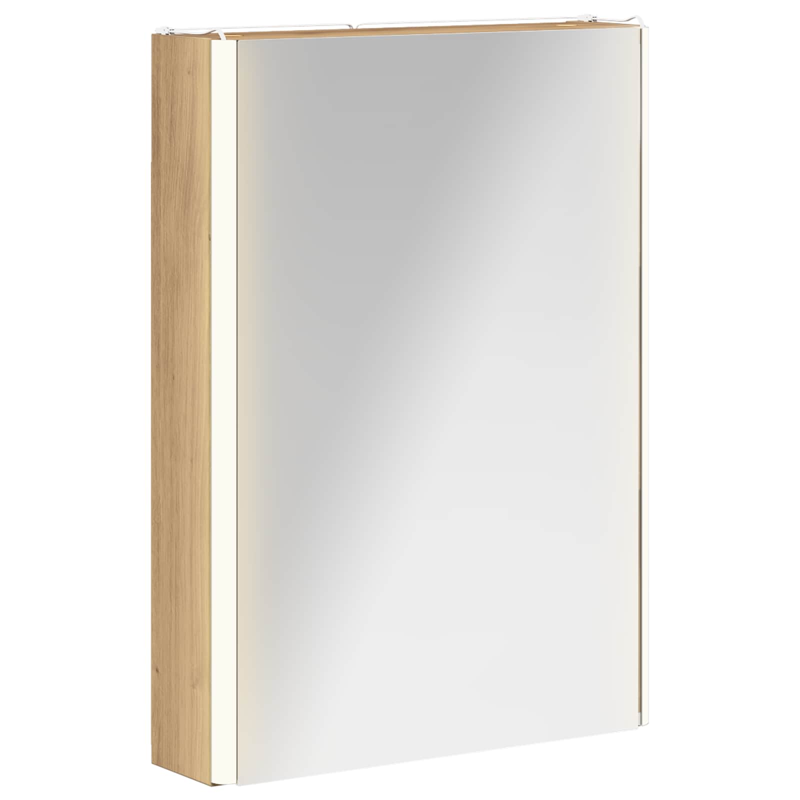 Badkamer spiegelkast Ambachtelijk eiken 43 x 11,5 x 60,5 cm is nu te koop bij PeponiXL, paradijselijk wonen!