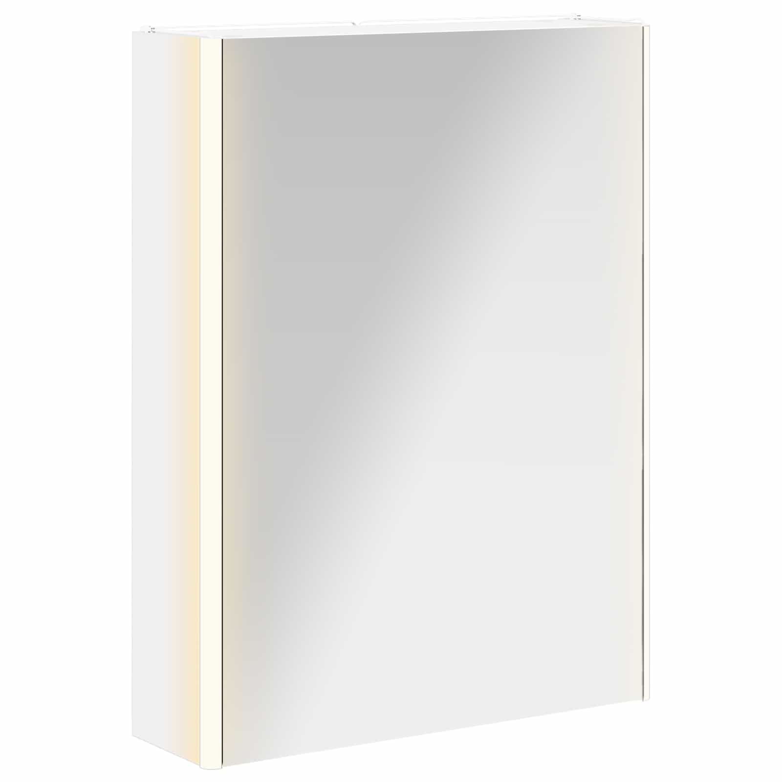 Badkamer spiegelkast voor Wit 53,5 x 15,5 x 70 cm Bewerkt hout is nu te koop bij PeponiXL, paradijselijk wonen!