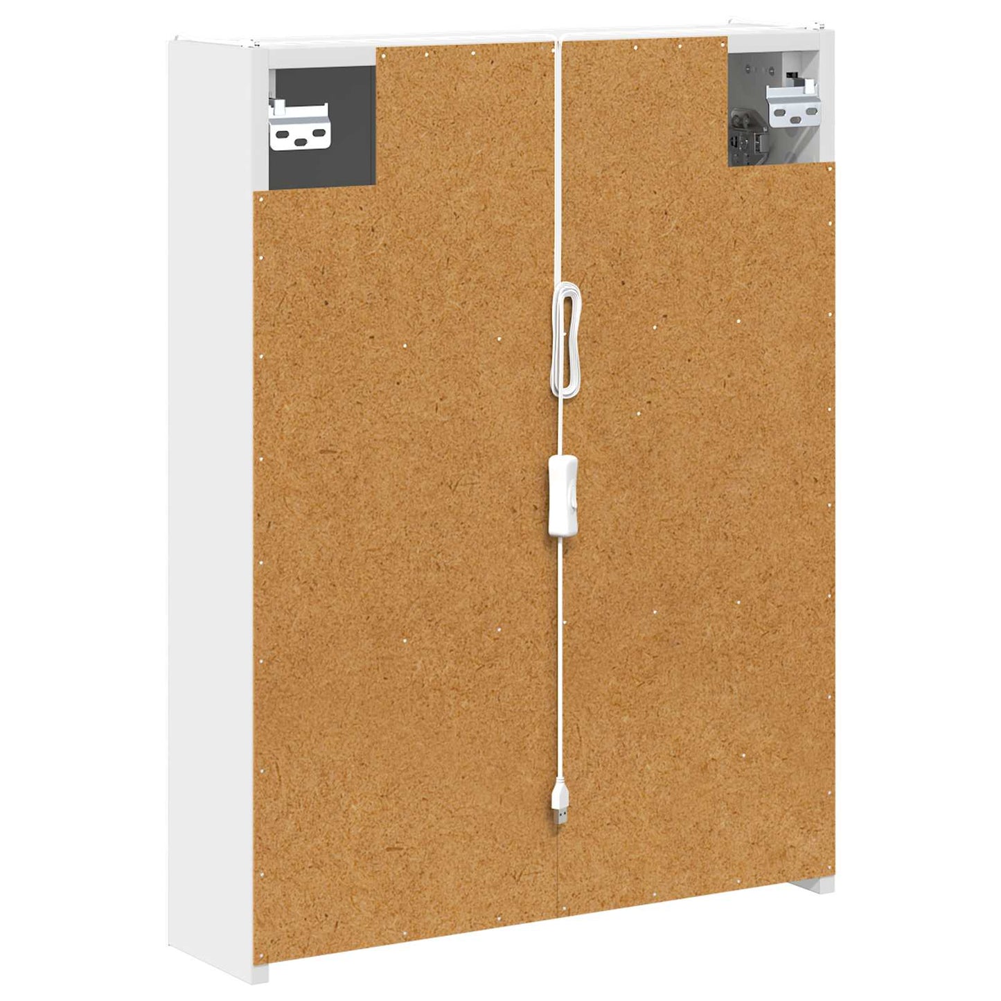 Badkamer spiegelkast voor Wit 53,5 x 15,5 x 70 cm Bewerkt hout is nu te koop bij PeponiXL, paradijselijk wonen!