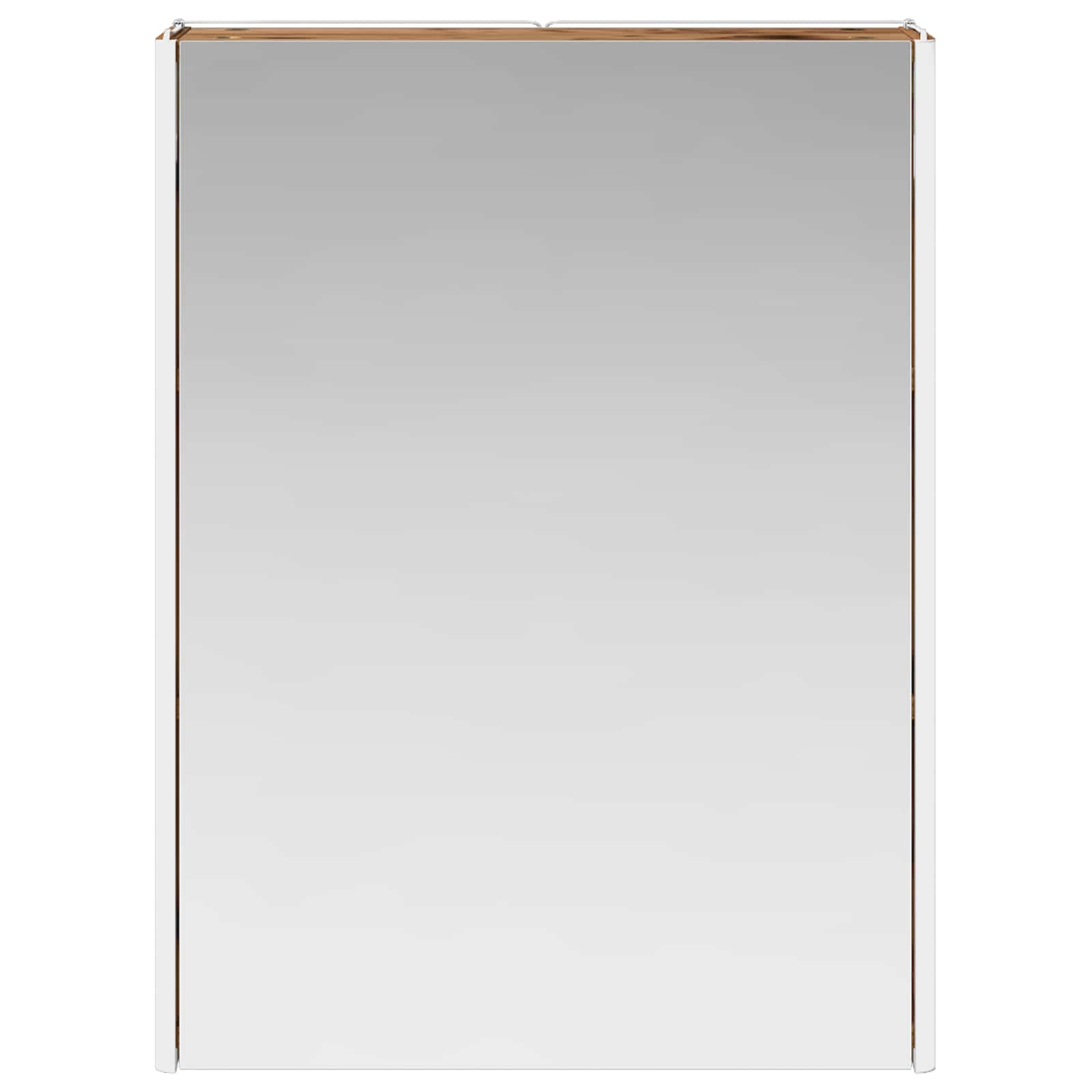 Badkamer spiegelkast Oudhout 53,5 x 15,5 x 70 cm Bewerkt hout is nu te koop bij PeponiXL, paradijselijk wonen!
