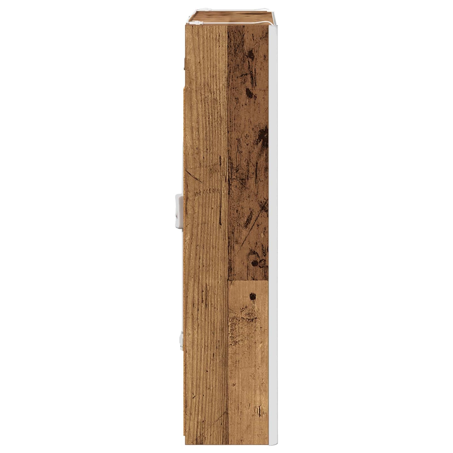 Badkamer spiegelkast Oudhout 53,5 x 15,5 x 70 cm Bewerkt hout is nu te koop bij PeponiXL, paradijselijk wonen!