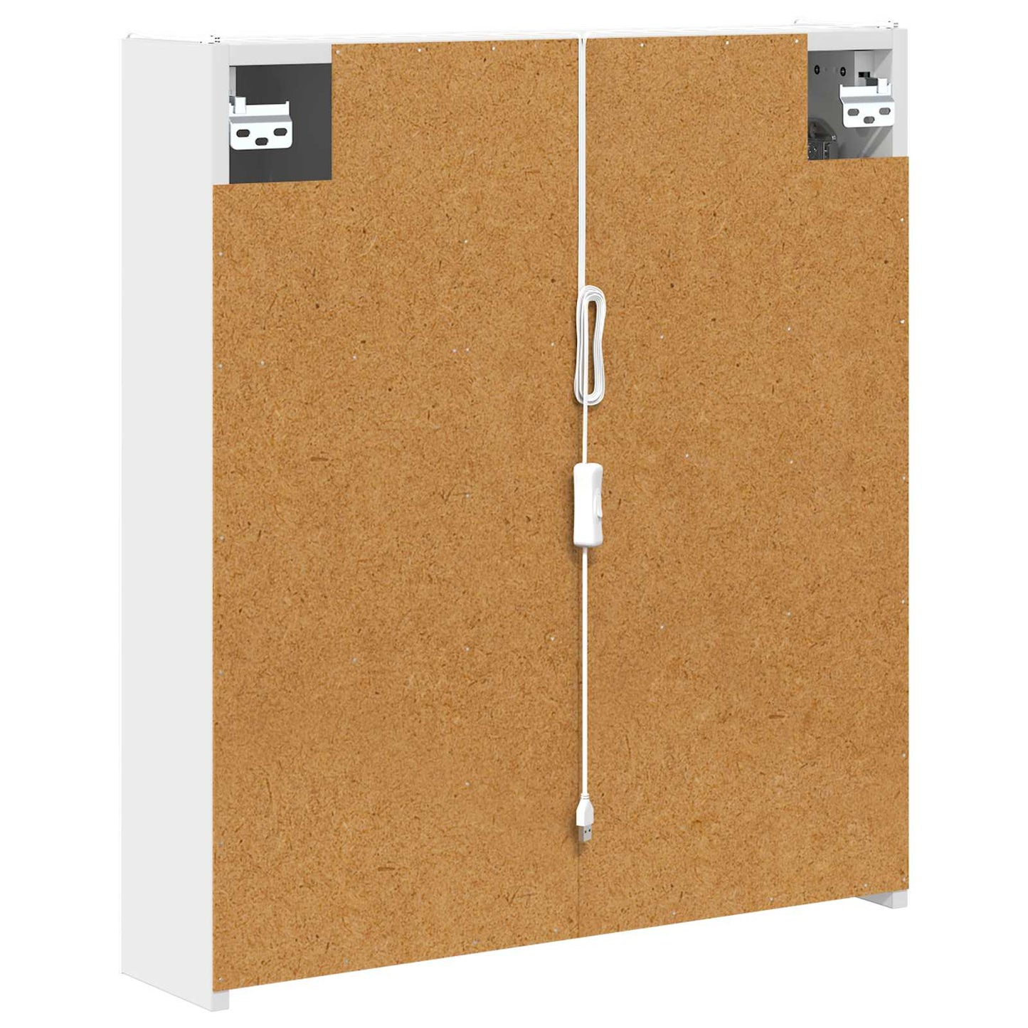 Badkamer spiegelkast voor Wit 63,5 x 15,5 x 70 cm Bewerkt hout is nu te koop bij PeponiXL, paradijselijk wonen!