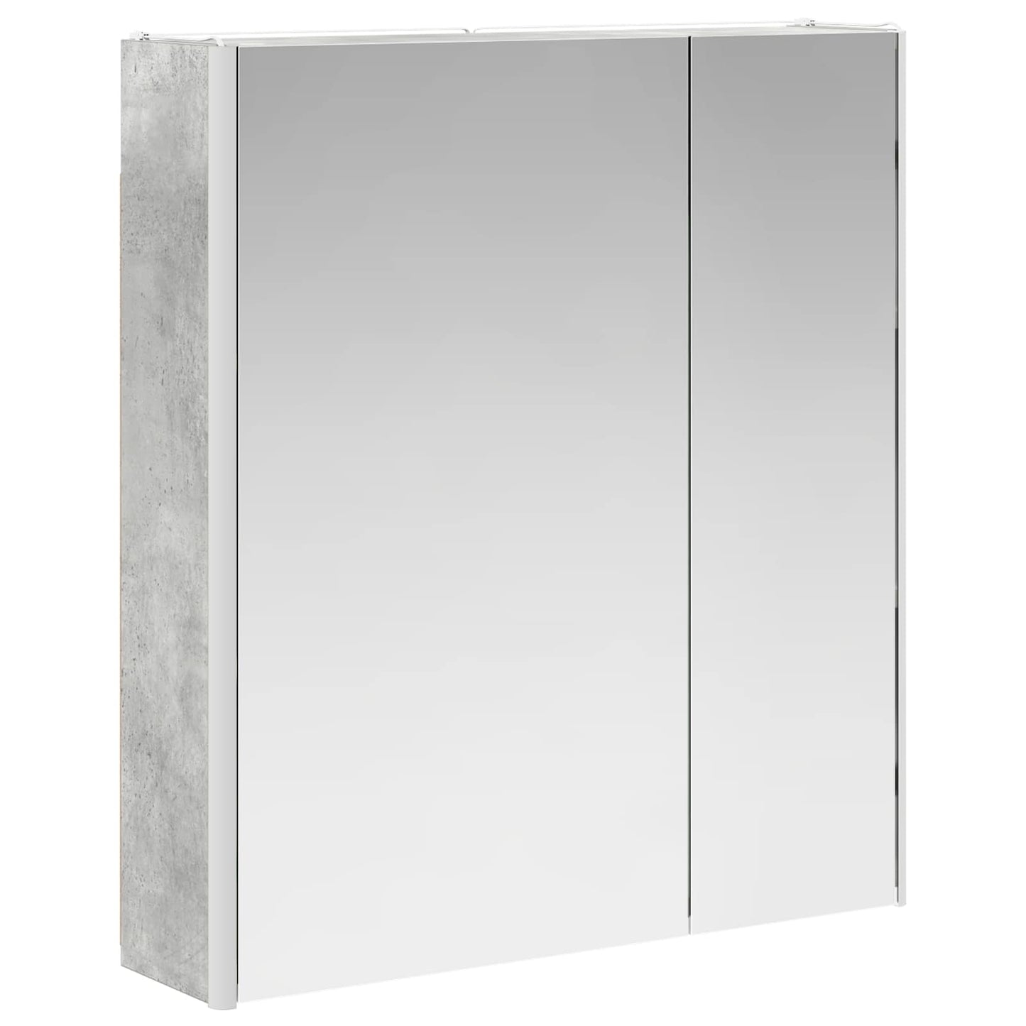 Badkamer spiegelkast Beton Grijs 63,5 x 15,5 x 70 cm is nu te koop bij PeponiXL, paradijselijk wonen!
