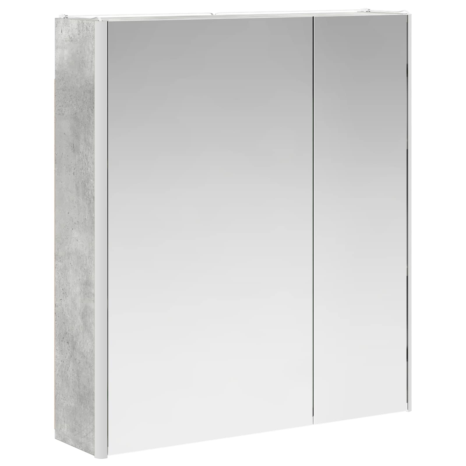 Badkamer spiegelkast Beton Grijs 63,5 x 15,5 x 70 cm is nu te koop bij PeponiXL, paradijselijk wonen!