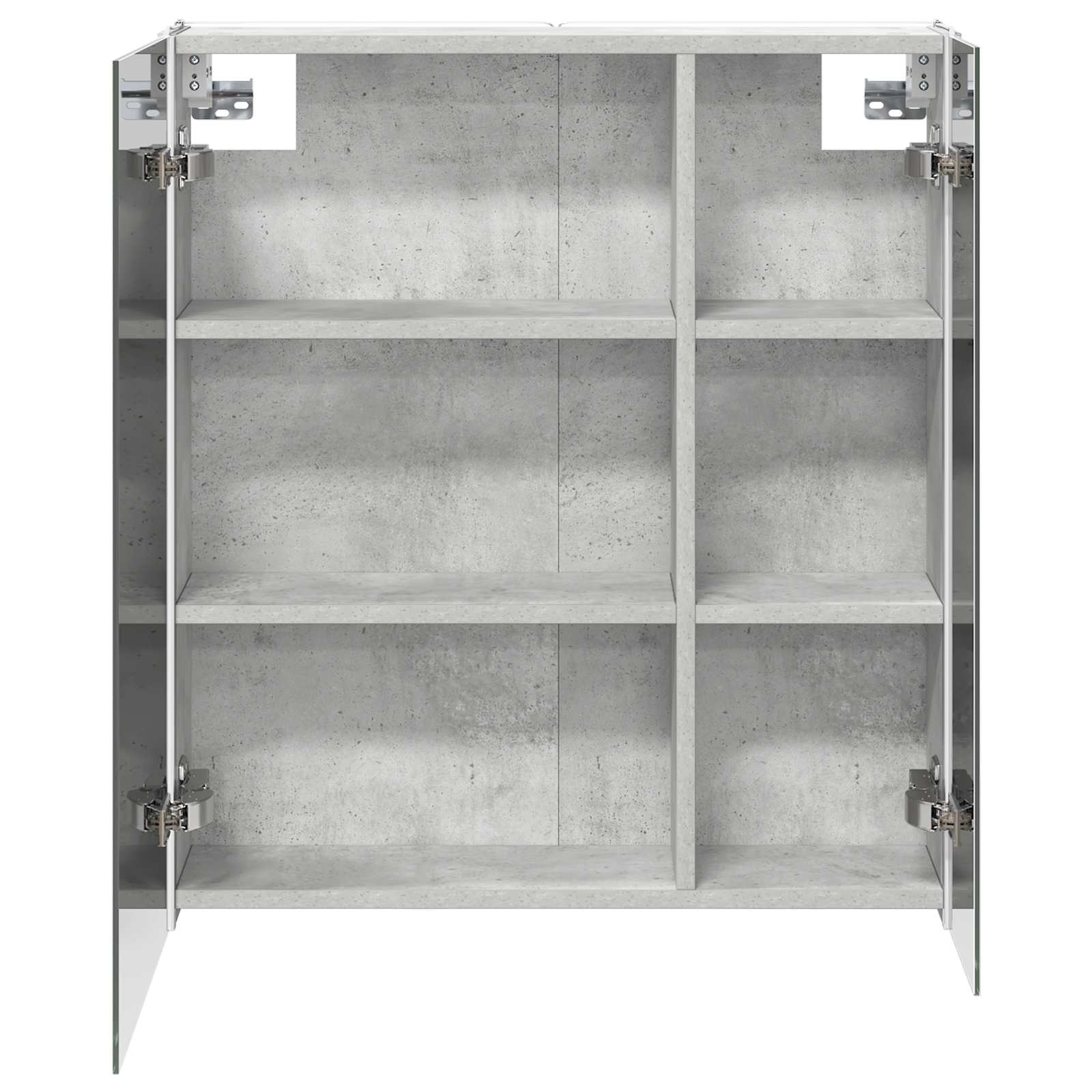 Badkamer spiegelkast Beton Grijs 63,5 x 15,5 x 70 cm is nu te koop bij PeponiXL, paradijselijk wonen!