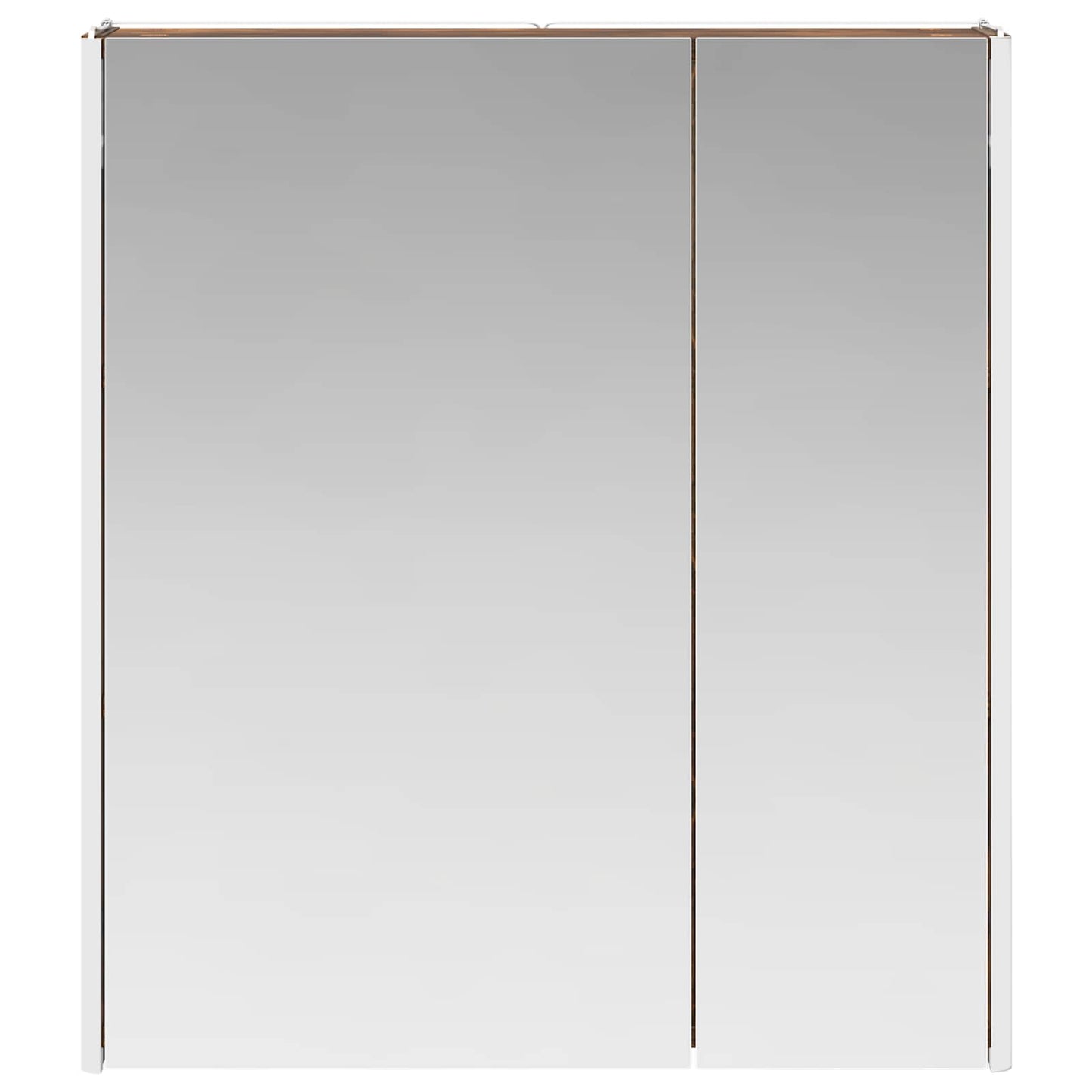 Badkamer spiegelkast Gerookt eiken 63,5 x 15,5 x 70 cm is nu te koop bij PeponiXL, paradijselijk wonen!