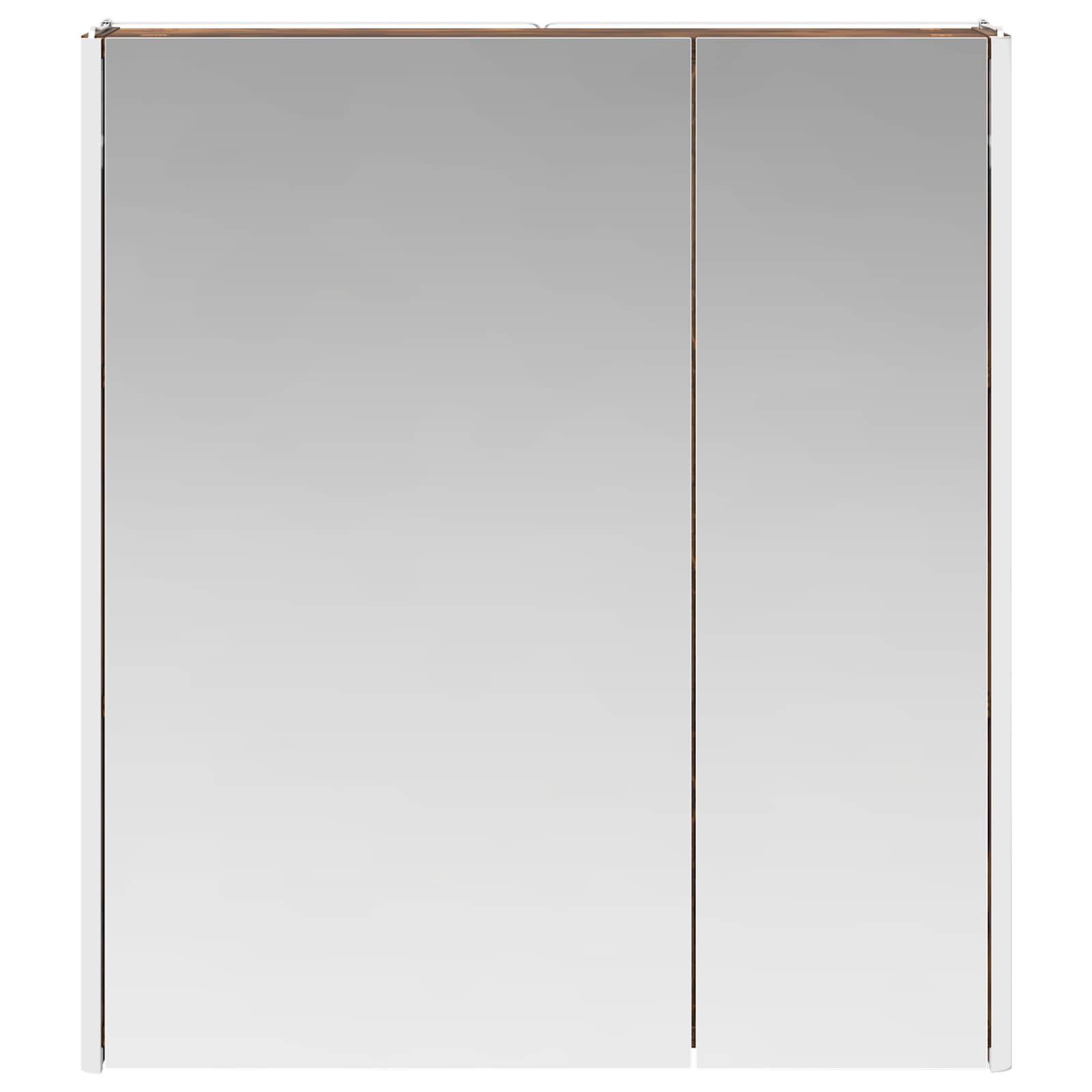 Badkamer spiegelkast Gerookt eiken 63,5 x 15,5 x 70 cm is nu te koop bij PeponiXL, paradijselijk wonen!
