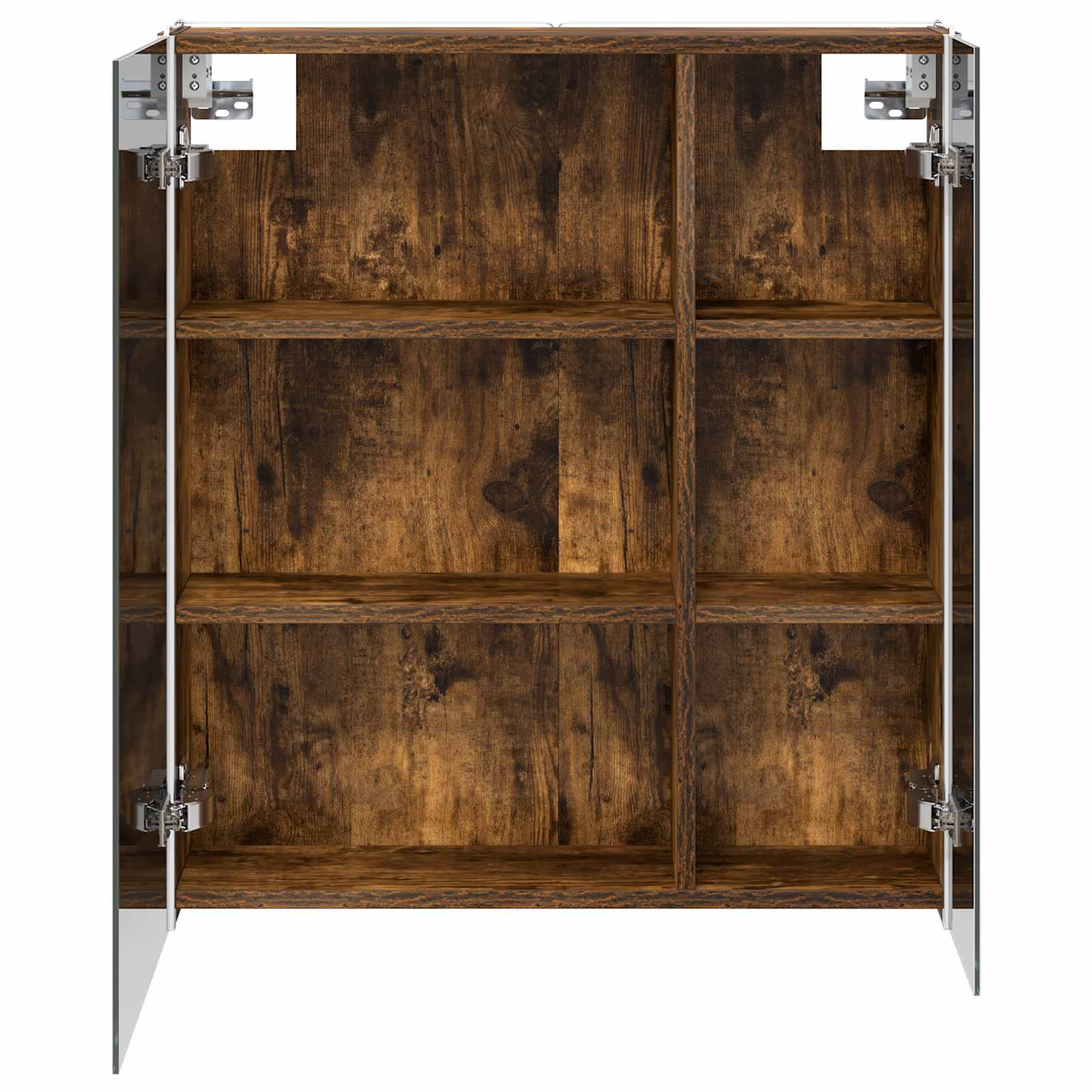 Badkamer spiegelkast Gerookt eiken 63,5 x 15,5 x 70 cm is nu te koop bij PeponiXL, paradijselijk wonen!