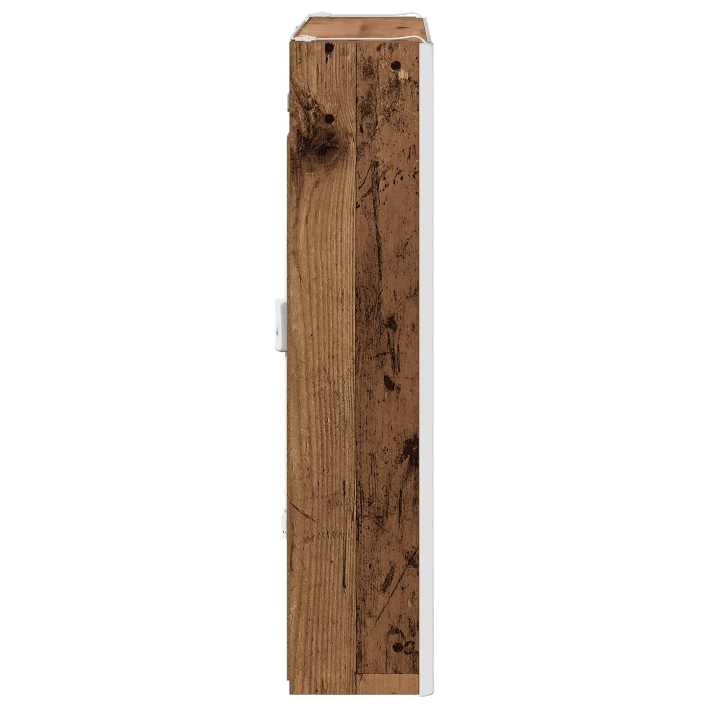Badkamer spiegelkast Oudhout 63,5 x 15,5 x 70 cm Bewerkt hout is nu te koop bij PeponiXL, paradijselijk wonen!