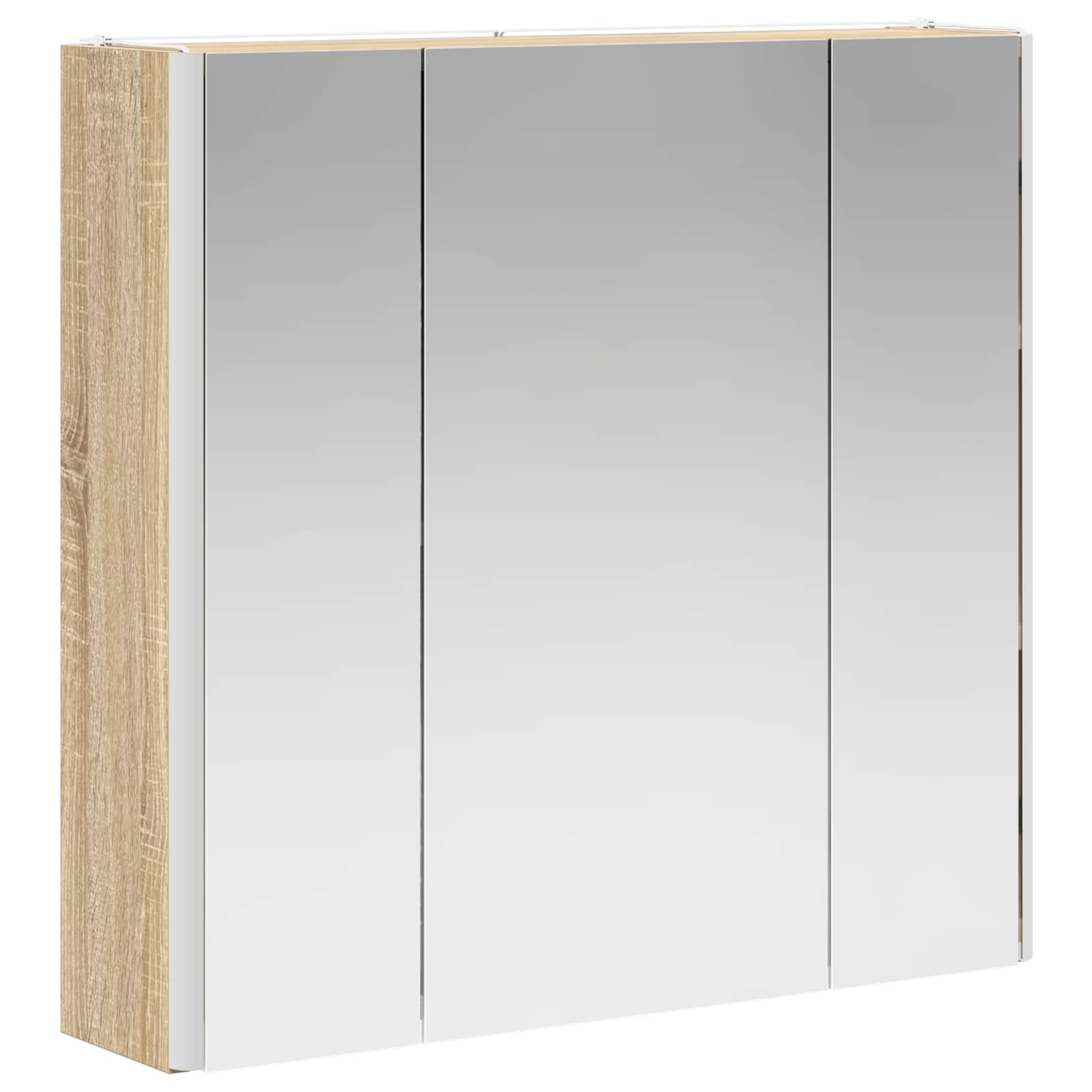 Badkamer spiegelkast Sonoma Eiken 63,5 x 15,5 x 60,5 cm is nu te koop bij PeponiXL, paradijselijk wonen!