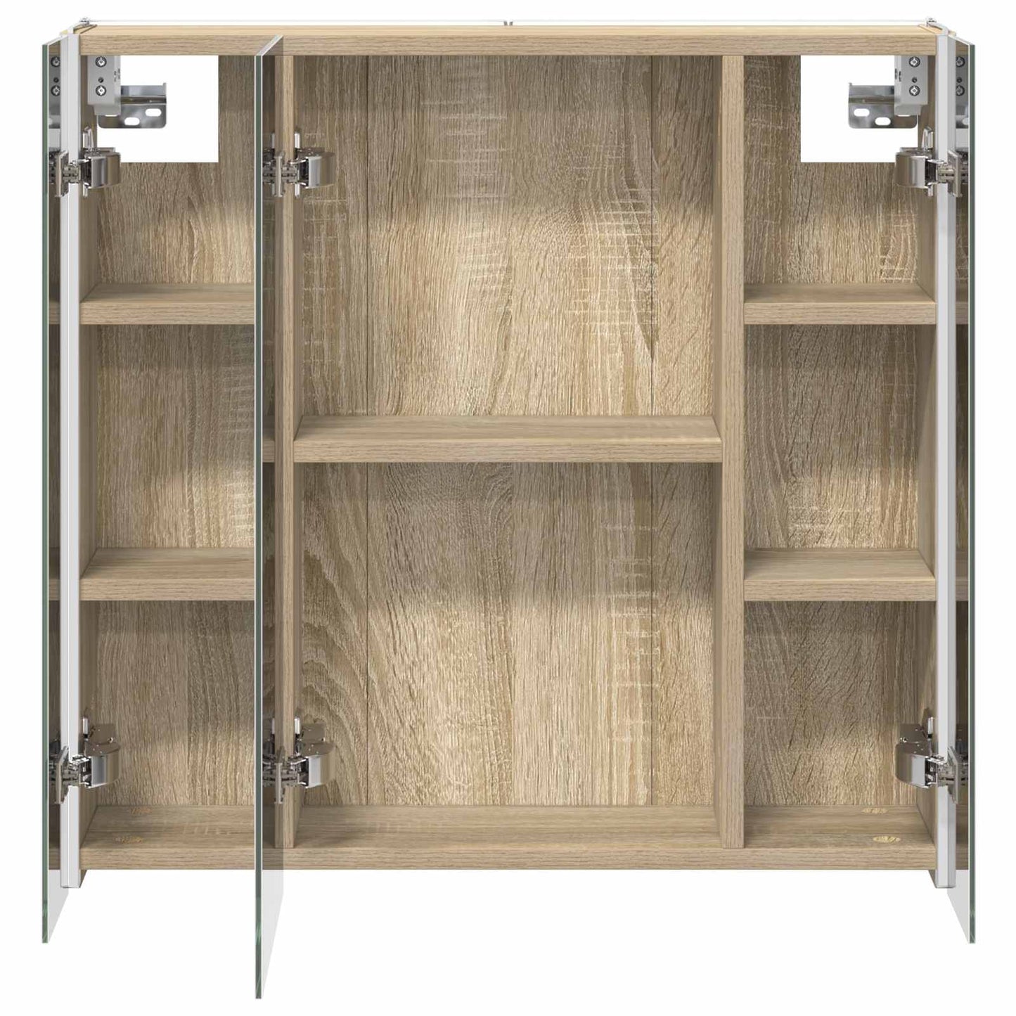 Badkamer spiegelkast Sonoma Eiken 63,5 x 15,5 x 60,5 cm is nu te koop bij PeponiXL, paradijselijk wonen!