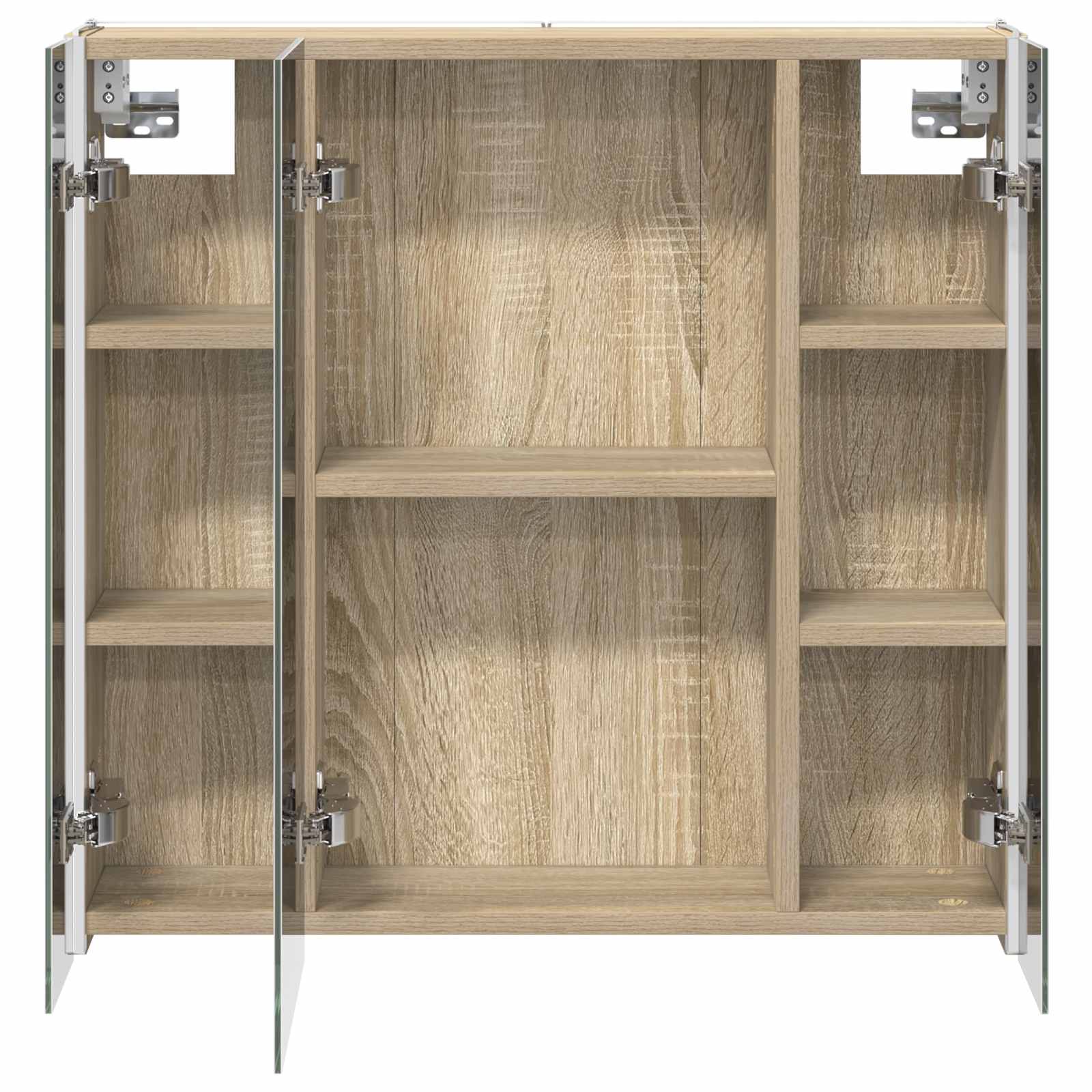 Badkamer spiegelkast Sonoma Eiken 63,5 x 15,5 x 60,5 cm is nu te koop bij PeponiXL, paradijselijk wonen!
