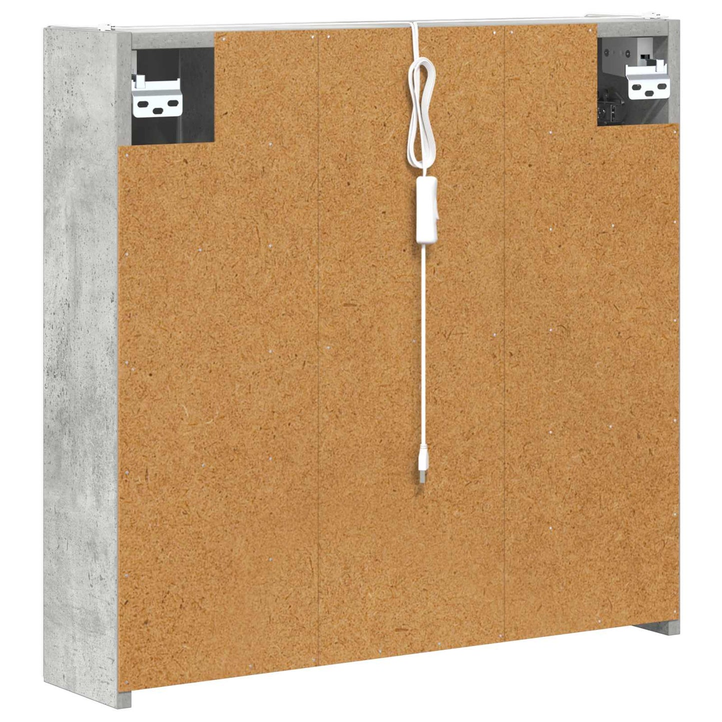 Badkamer spiegelkast Beton Grijs 63,5 x 15,5 x 60,5 cm is nu te koop bij PeponiXL, paradijselijk wonen!