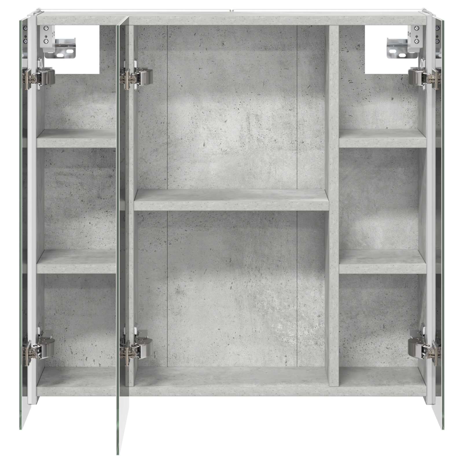 Badkamer spiegelkast Beton Grijs 63,5 x 15,5 x 60,5 cm is nu te koop bij PeponiXL, paradijselijk wonen!