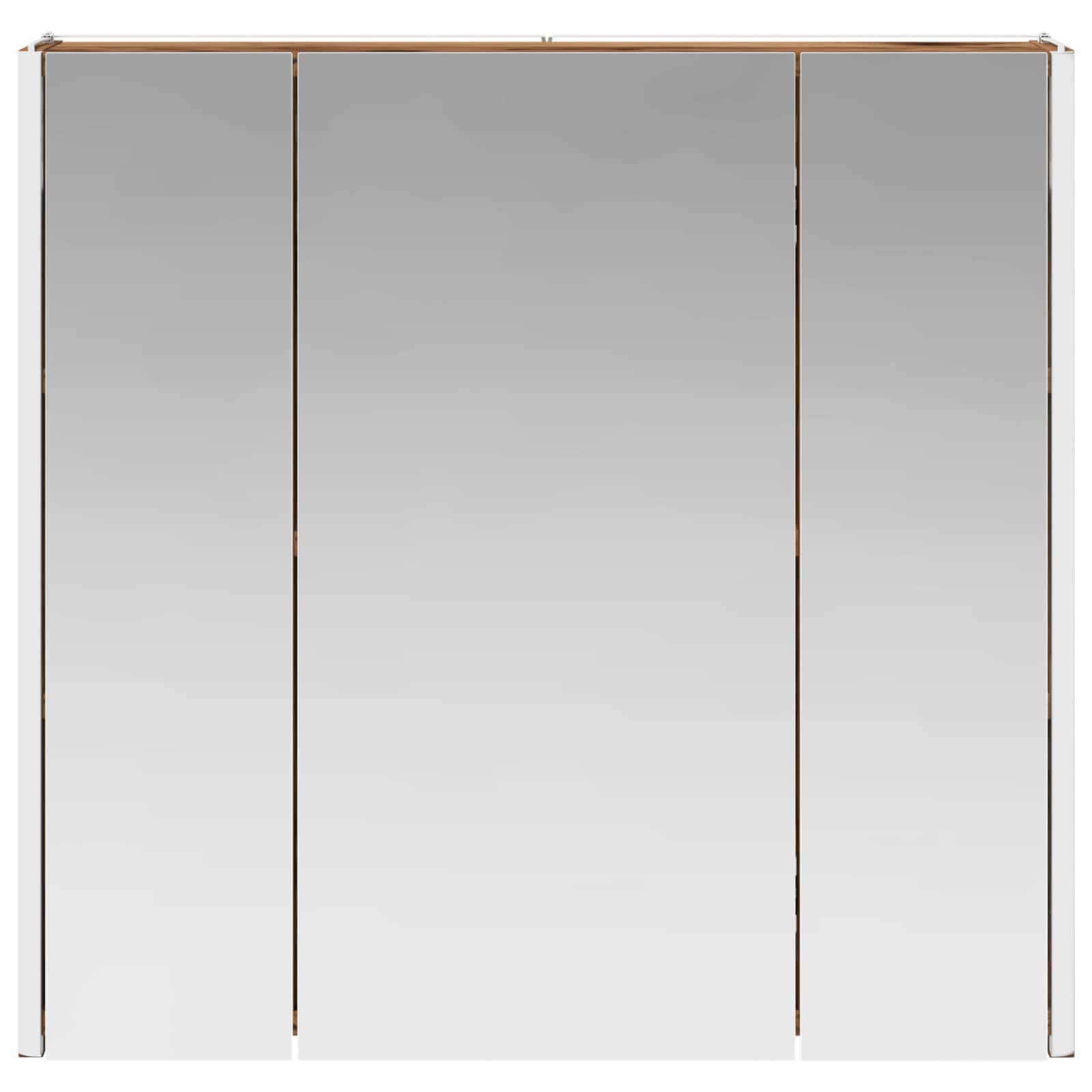 Badkamer spiegelkast Oudhout 63,5 x 15,5 x 60,5 cm Bewerkt hout is nu te koop bij PeponiXL, paradijselijk wonen!