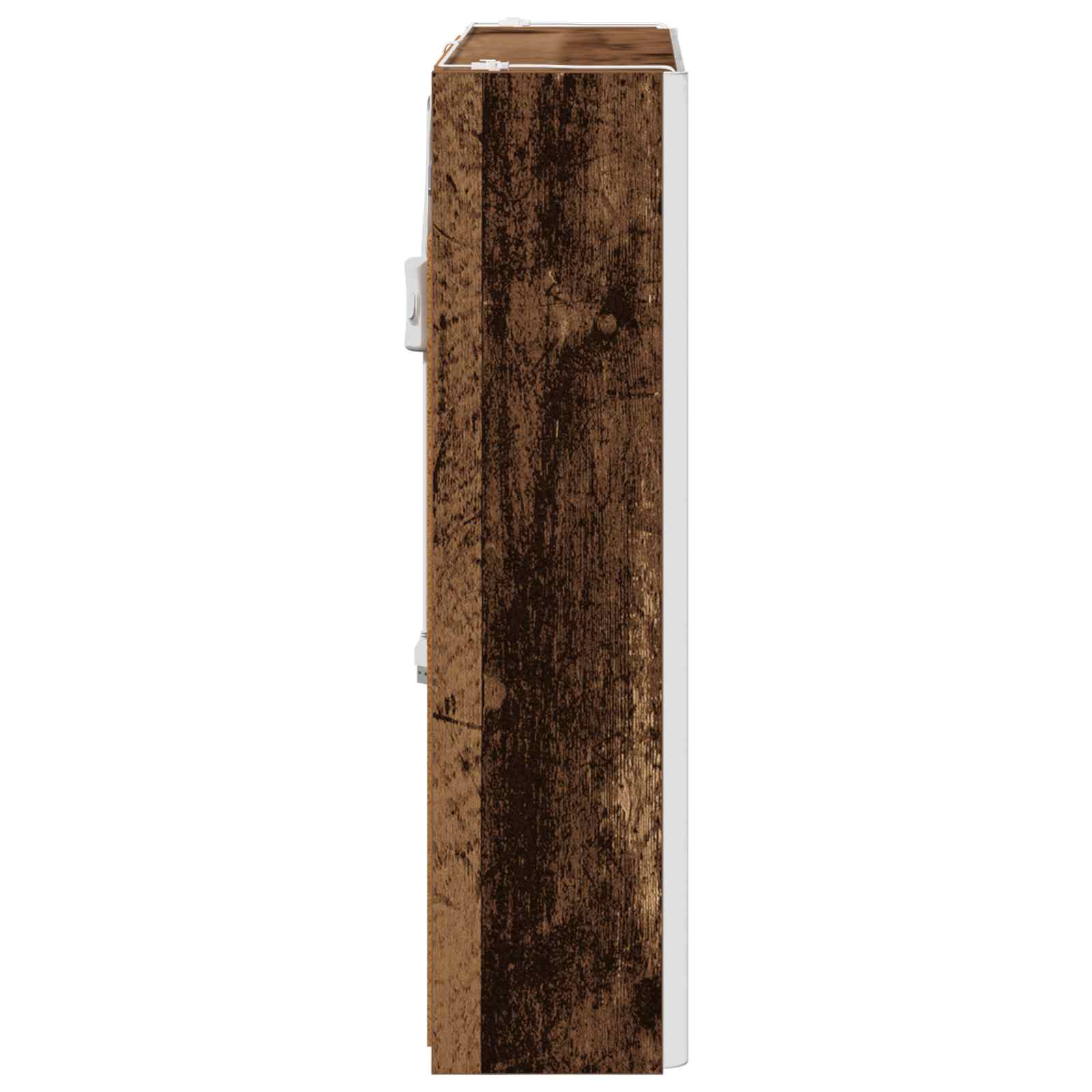 Badkamer spiegelkast Oudhout 63,5 x 15,5 x 60,5 cm Bewerkt hout is nu te koop bij PeponiXL, paradijselijk wonen!