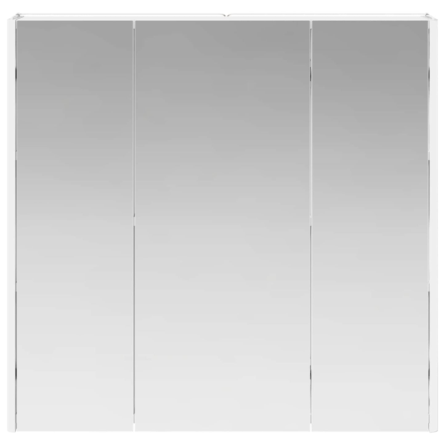 Badkamer spiegelkast Wit 73,5 x 15,5 x 70 cm Bewerkt hout is nu te koop bij PeponiXL, paradijselijk wonen!