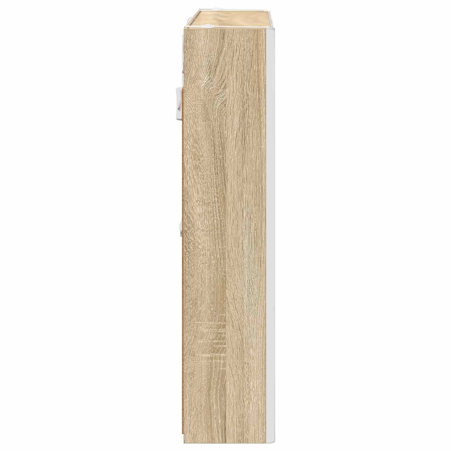 Badkamer spiegelkast met plank Sonoma Eiken 73,5 x 15,5 x 70 cm is nu te koop bij PeponiXL, paradijselijk wonen!