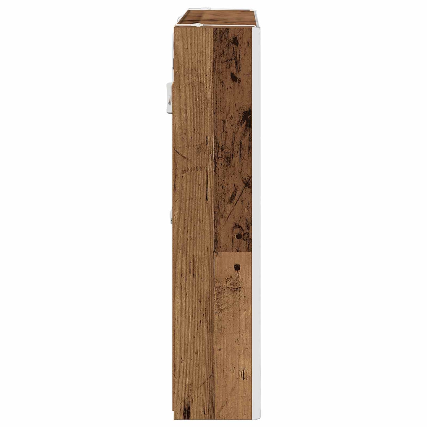 Badkamer spiegelkast Oudhout 73,5 x 15,5 x 70 cm Bewerkt hout is nu te koop bij PeponiXL, paradijselijk wonen!
