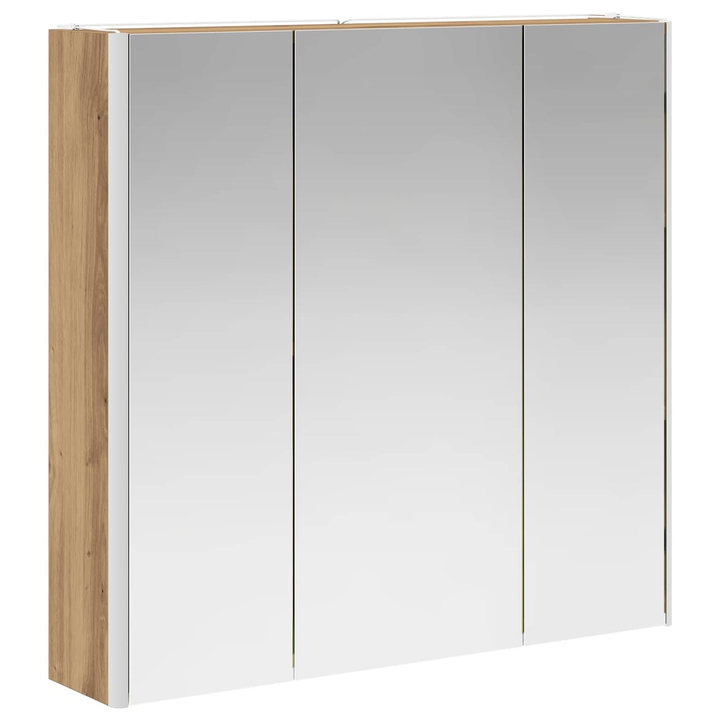 Badkamer spiegelkast Ambachtelijk eiken 73,5 x 15,5 x 70 cm is nu te koop bij PeponiXL, paradijselijk wonen!