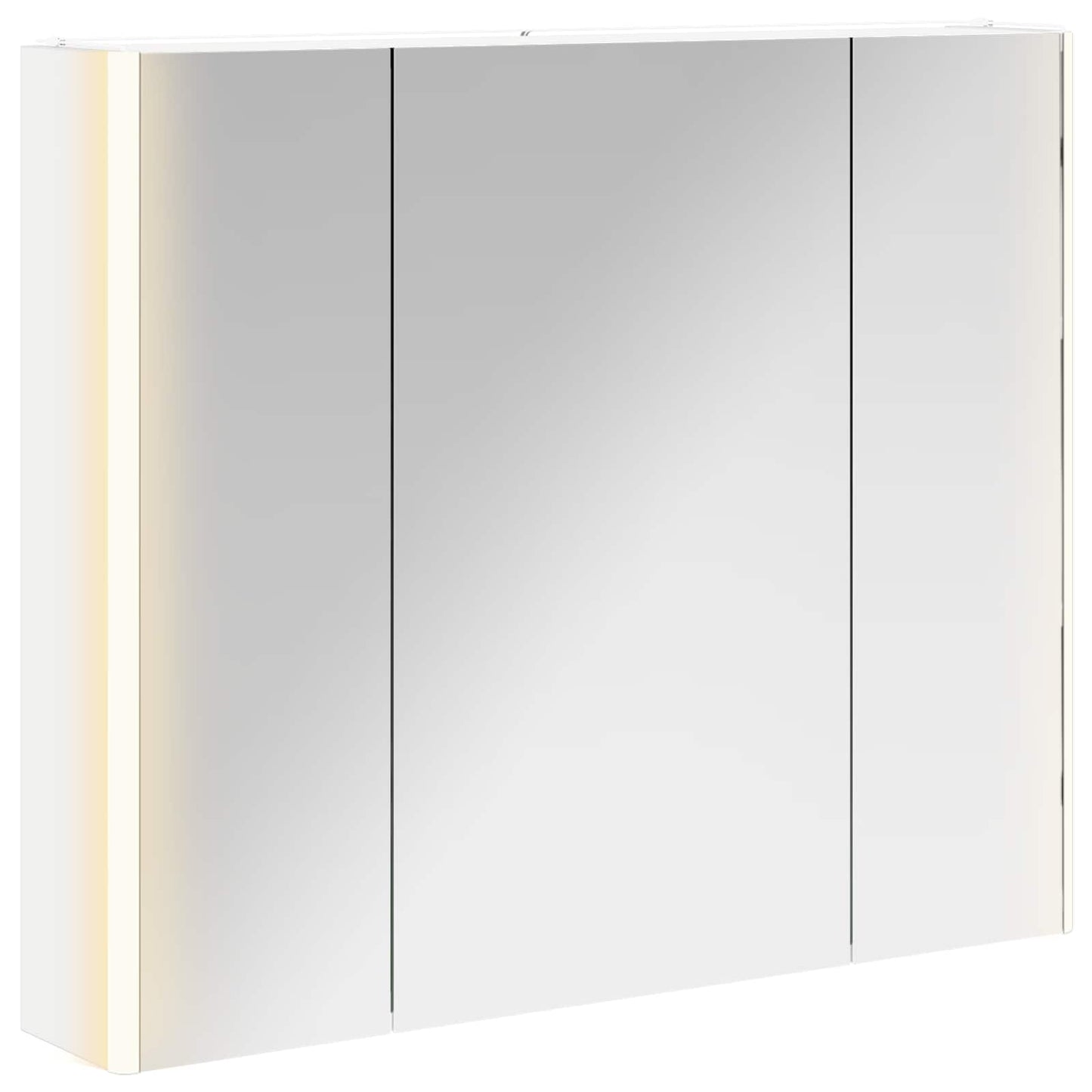 Badkamer spiegelkast voor Wit 83,5 x 15,5 x 70 cm Bewerkt hout is nu te koop bij PeponiXL, paradijselijk wonen!