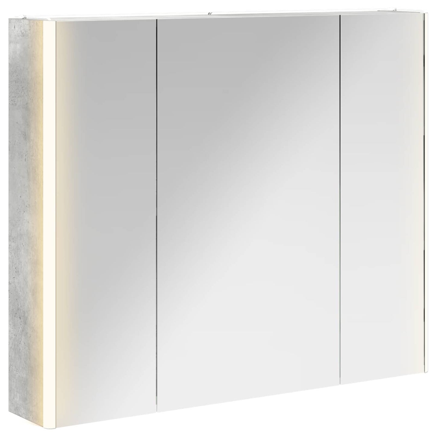 Badkamer spiegelkast Beton Grijs 83,5 x 15,5 x 70 cm is nu te koop bij PeponiXL, paradijselijk wonen!