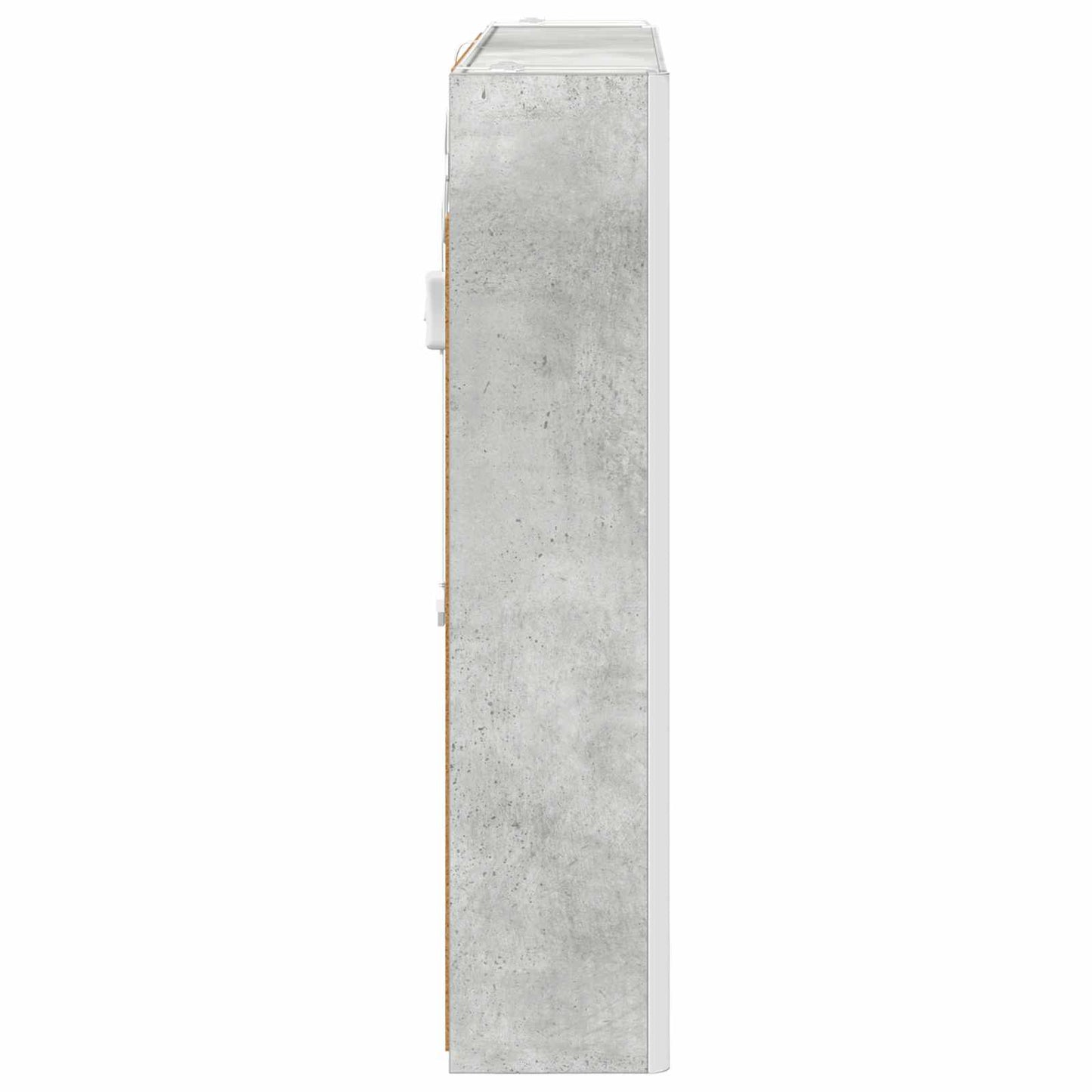 Badkamer spiegelkast Beton Grijs 83,5 x 15,5 x 70 cm is nu te koop bij PeponiXL, paradijselijk wonen!