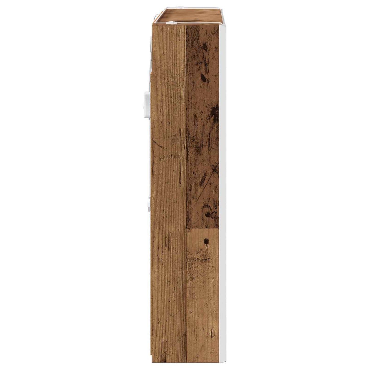 Badkamer spiegelkast Oudhout 83,5 x 15,5 x 70 cm Bewerkt hout is nu te koop bij PeponiXL, paradijselijk wonen!