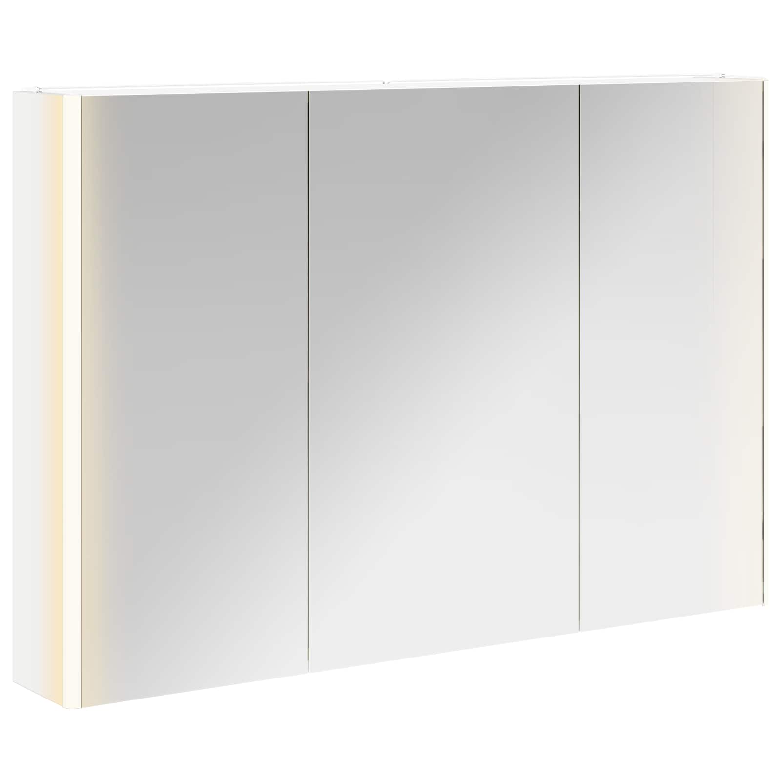 Badkamer spiegelkast voor Wit 103,5 x 15,5 x 70 cm is nu te koop bij PeponiXL, paradijselijk wonen!