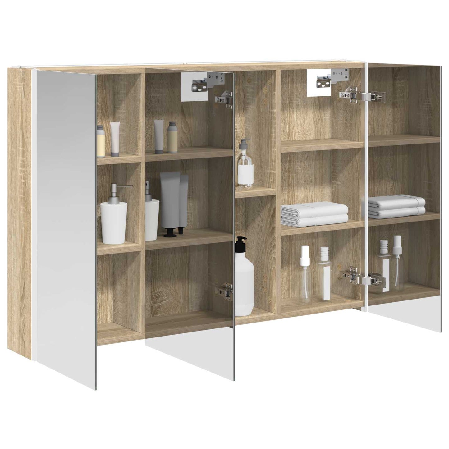 Badkamer spiegelkast Sonoma Eiken 103,5 x 15,5 x 70 cm is nu te koop bij PeponiXL, paradijselijk wonen!