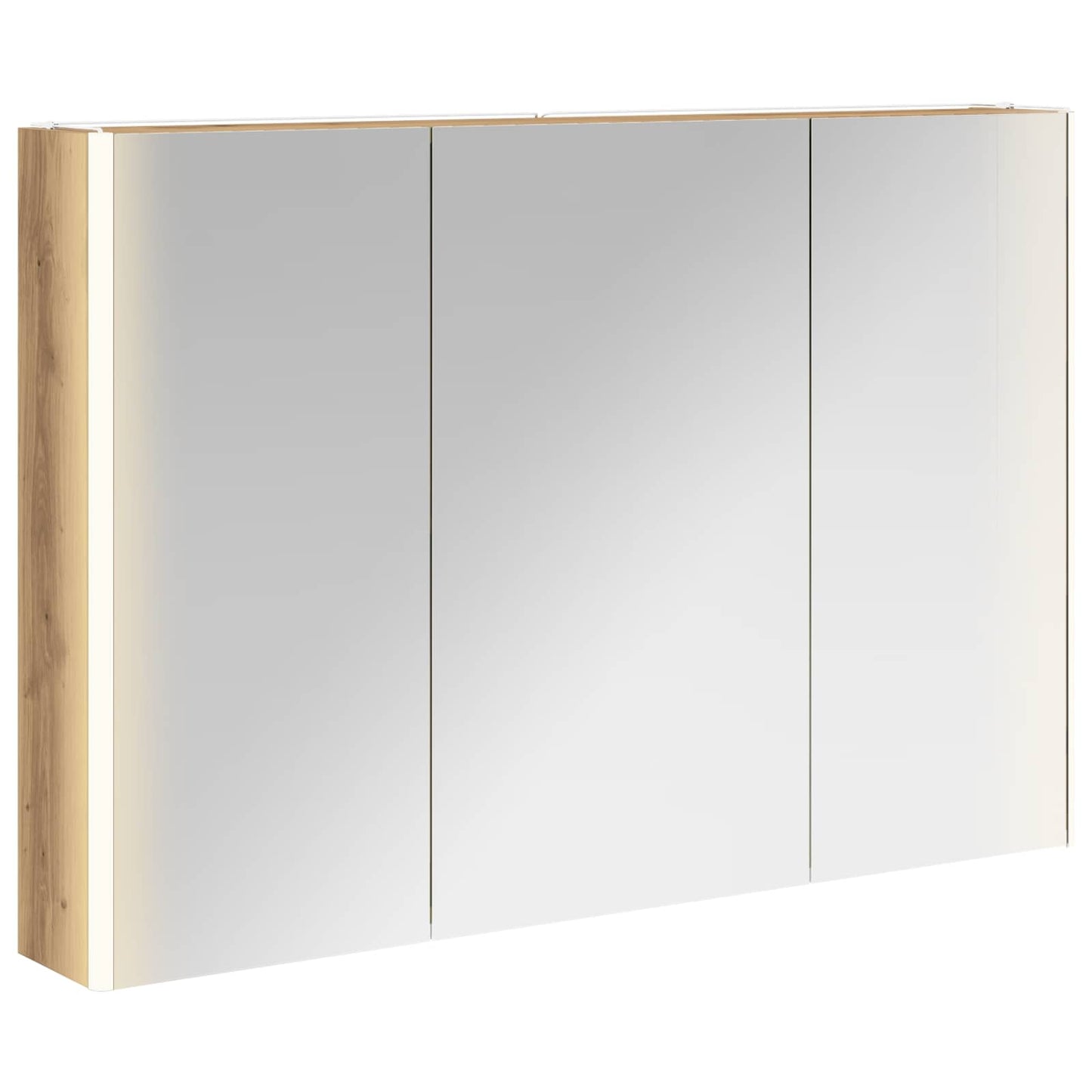 Badkamer spiegelkast Ambachtelijk eiken 103,5 x 15,5 x 70 cm is nu te koop bij PeponiXL, paradijselijk wonen!