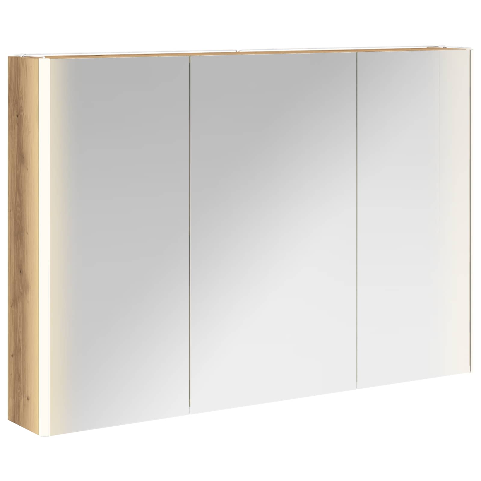 Badkamer spiegelkast Ambachtelijk eiken 103,5 x 15,5 x 70 cm is nu te koop bij PeponiXL, paradijselijk wonen!