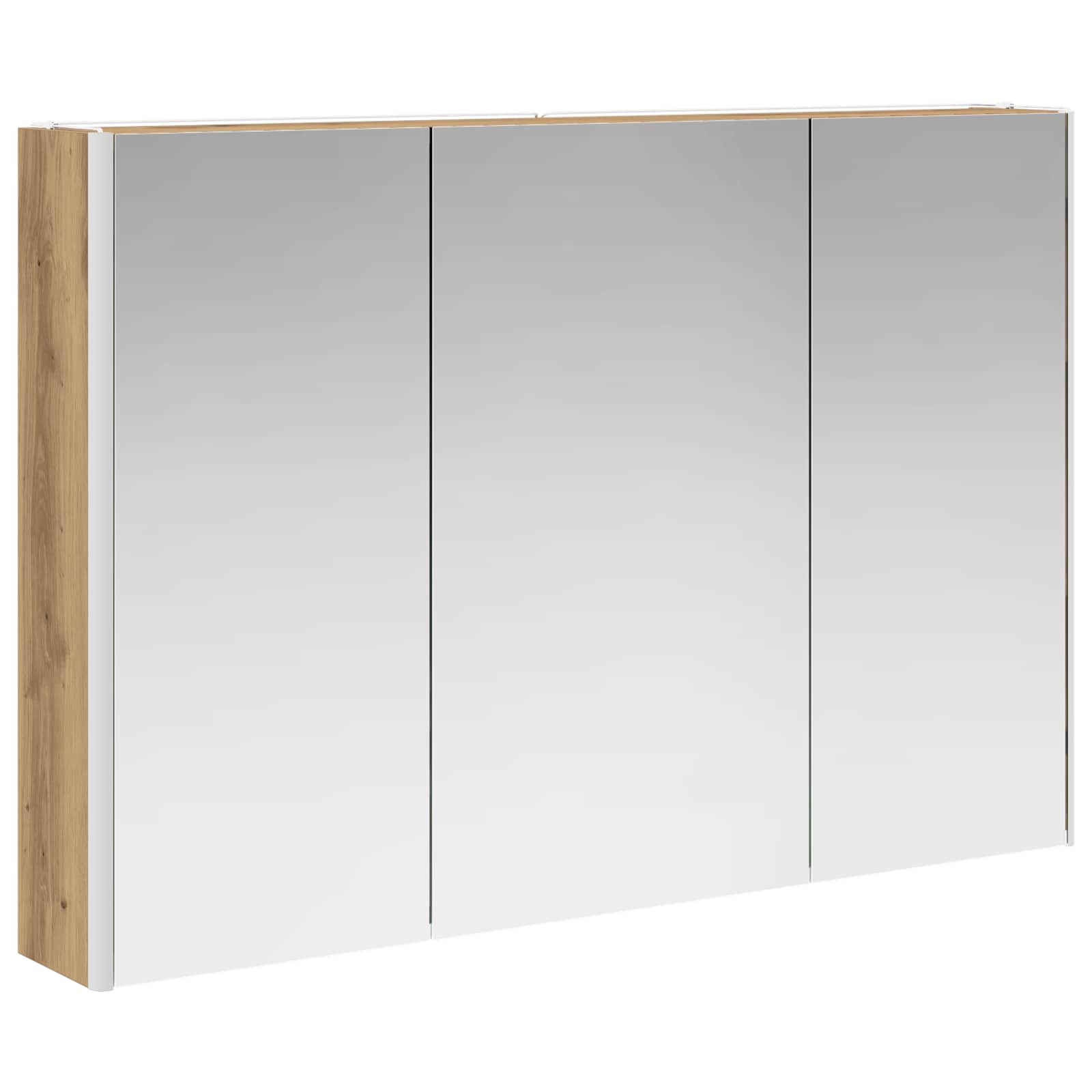 Badkamer spiegelkast Ambachtelijk eiken 103,5 x 15,5 x 70 cm is nu te koop bij PeponiXL, paradijselijk wonen!