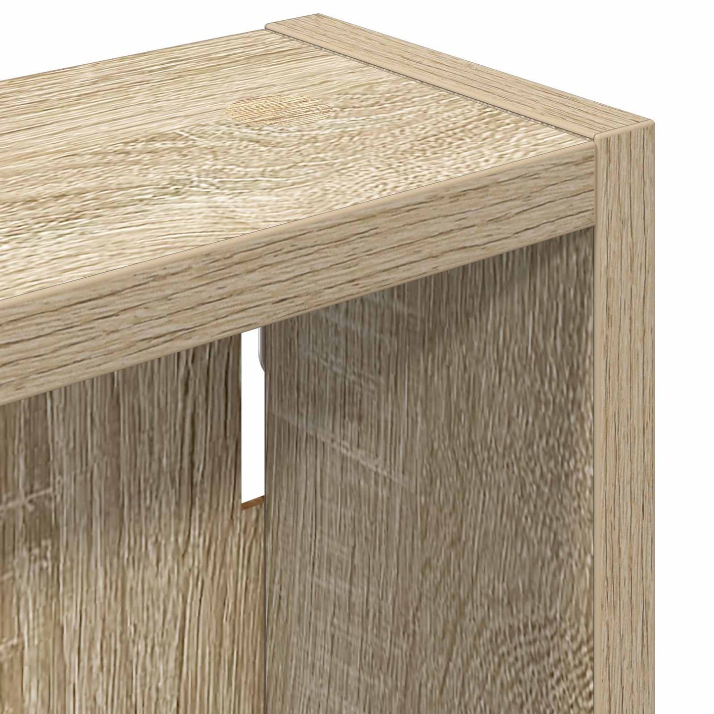 Badkamer wandkast met plank Sonoma Eiken 20 x 10 x 50 cm is nu te koop bij PeponiXL, paradijselijk wonen!