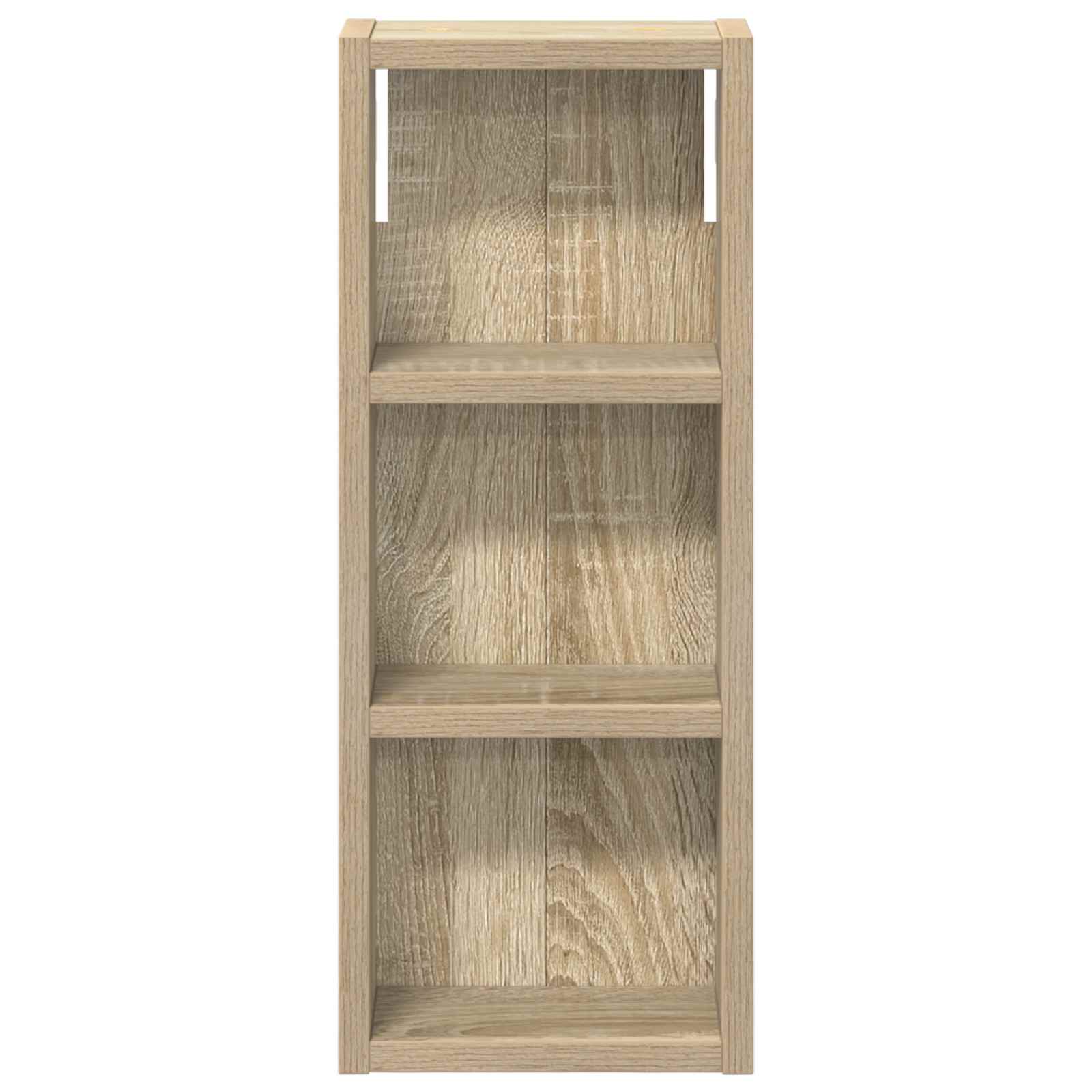 Badkamer wandkast met plank Sonoma Eiken 20 x 10 x 50 cm is nu te koop bij PeponiXL, paradijselijk wonen!