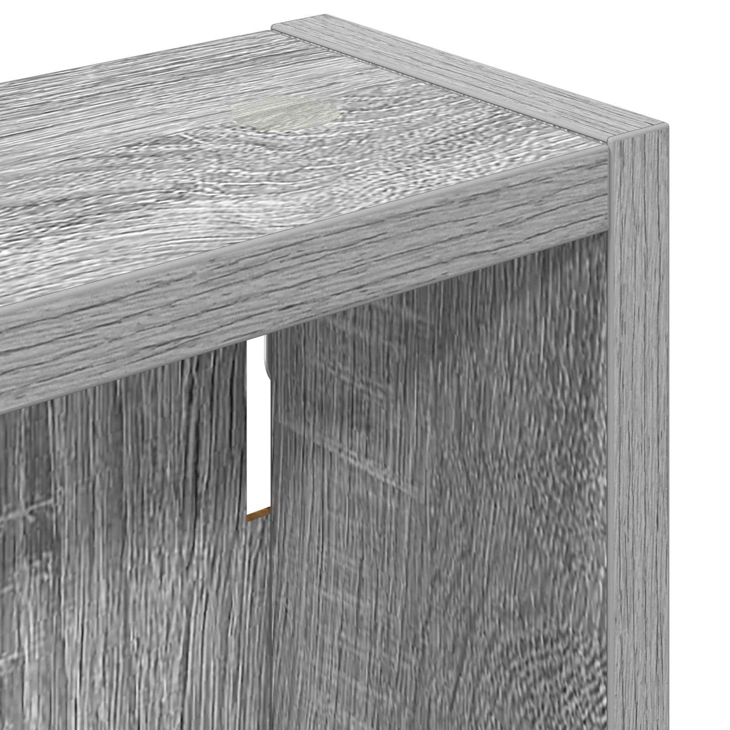 Badkamer wandkast met plank Grijze Sonoma 20 x 10 x 50 cm is nu te koop bij PeponiXL, paradijselijk wonen!