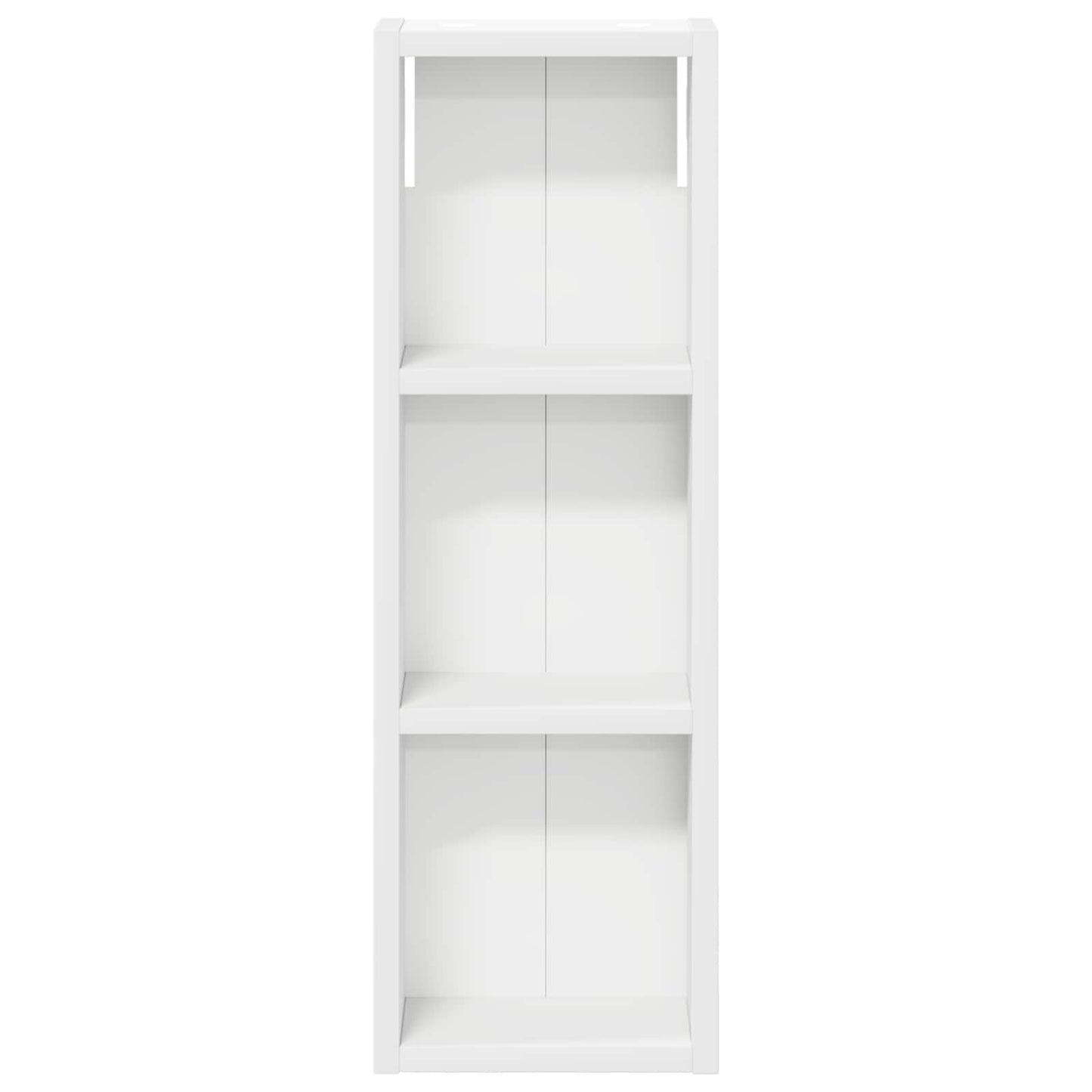 Badkamer wandkast Wit 20 x 10 x 60,5 cm Geconstrueerd hout is nu te koop bij PeponiXL, paradijselijk wonen!