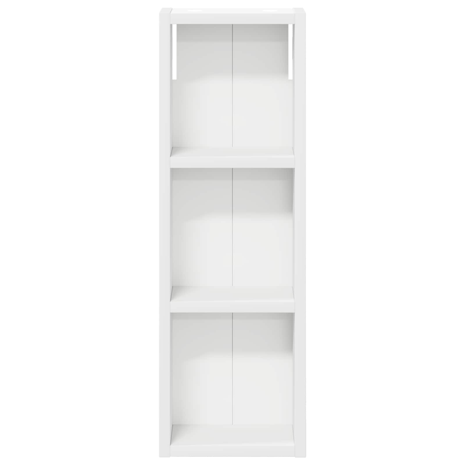 Badkamer wandkast Wit 20 x 10 x 60,5 cm Geconstrueerd hout is nu te koop bij PeponiXL, paradijselijk wonen!