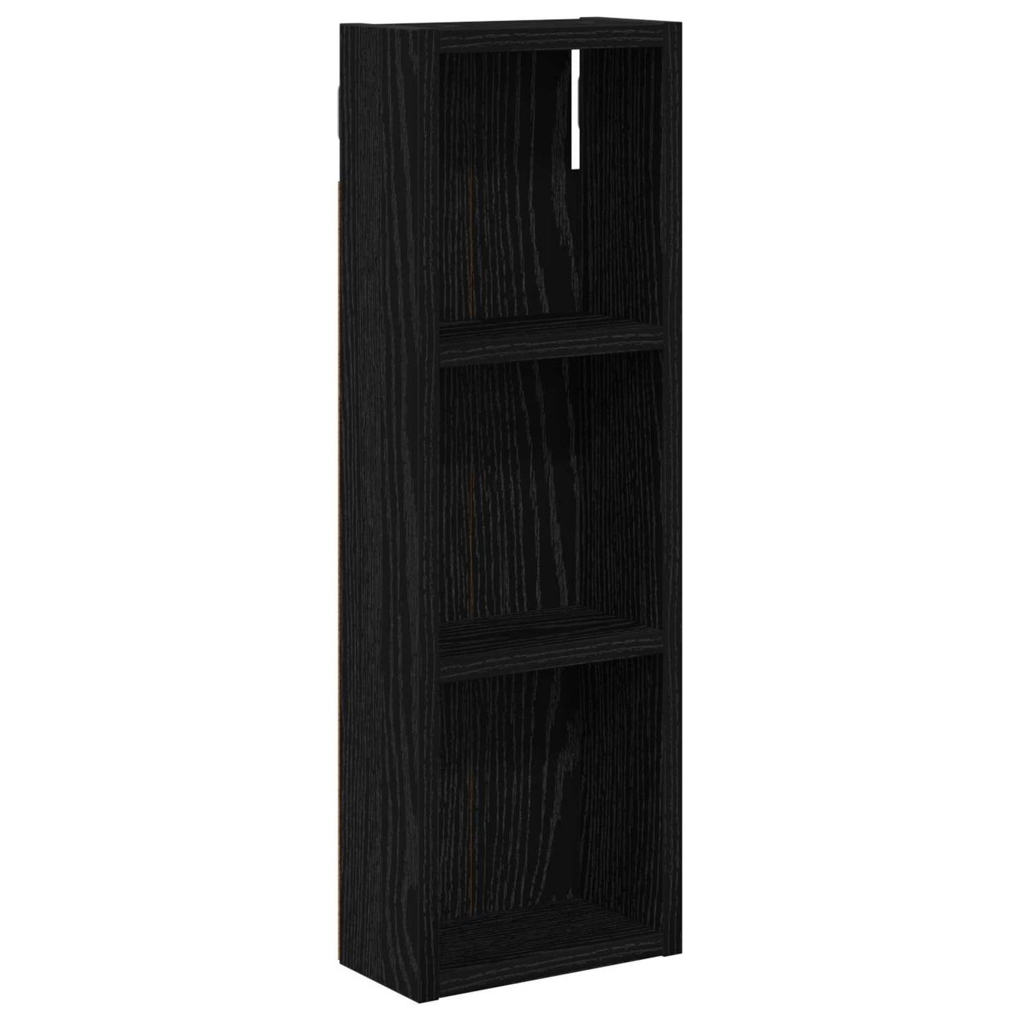 Badkamer wandkast met plank Zwarte Eik 20 x 10 x 60,5 cm is nu te koop bij PeponiXL, paradijselijk wonen!