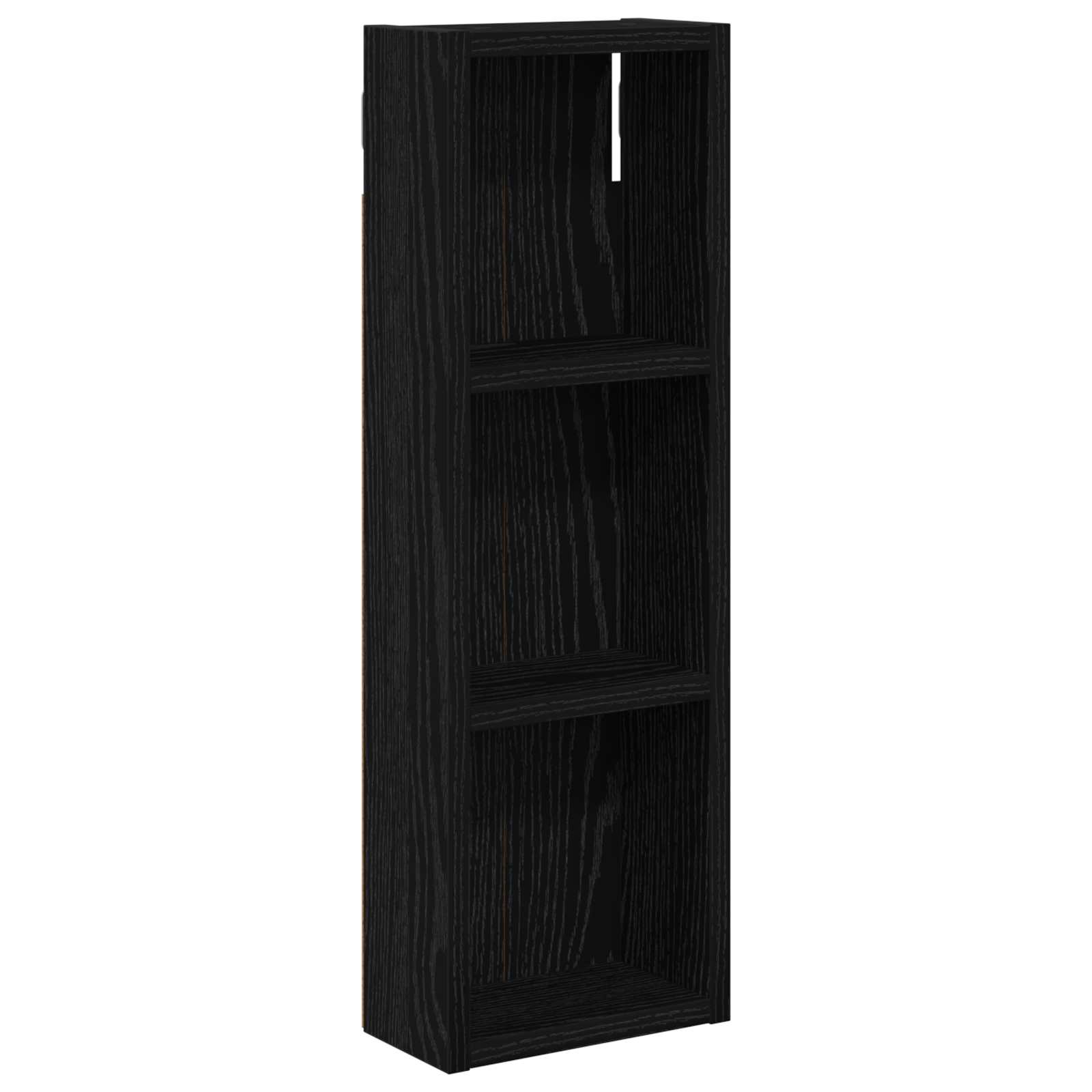 Badkamer wandkast met plank Zwarte Eik 20 x 10 x 60,5 cm is nu te koop bij PeponiXL, paradijselijk wonen!