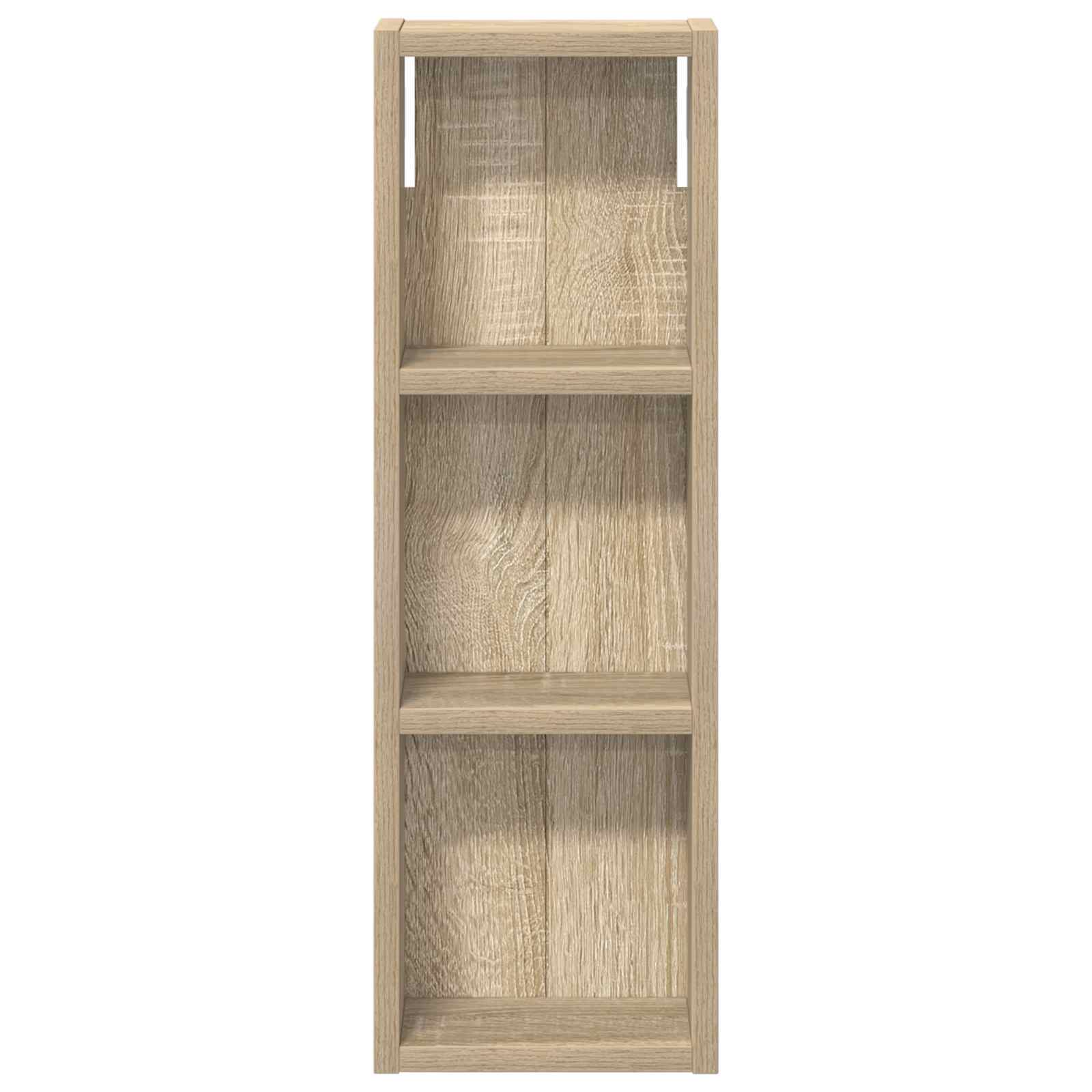 Badkamer wandkast met plank Sonoma Eiken 20 x 10 x 60,5 cm is nu te koop bij PeponiXL, paradijselijk wonen!