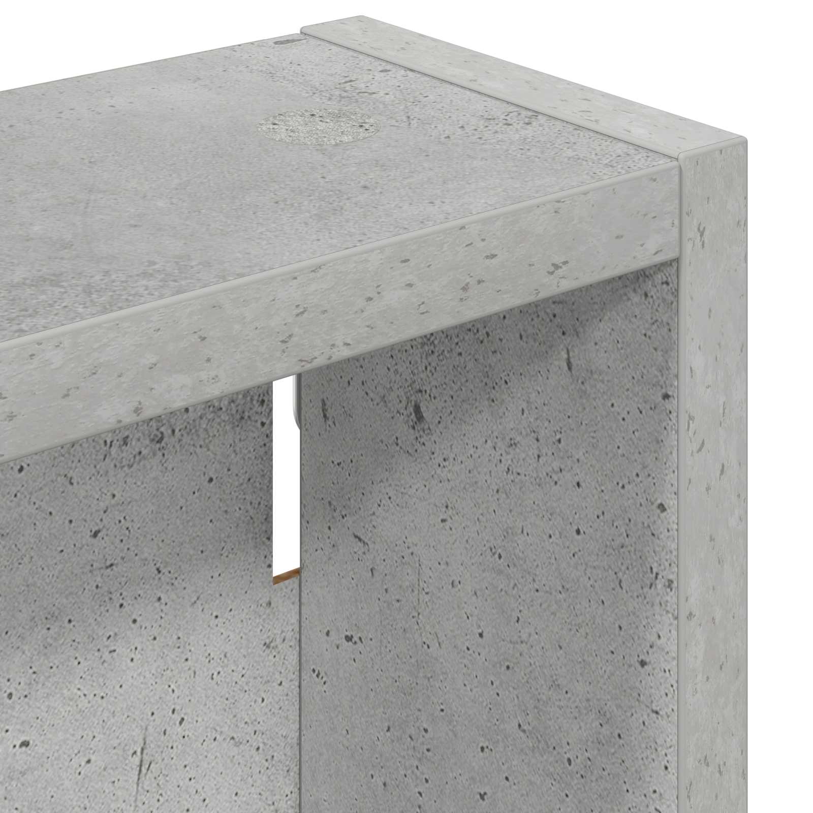 Badkamer wandkast met plank Beton Grijs 20 x 10 x 60,5 cm is nu te koop bij PeponiXL, paradijselijk wonen!