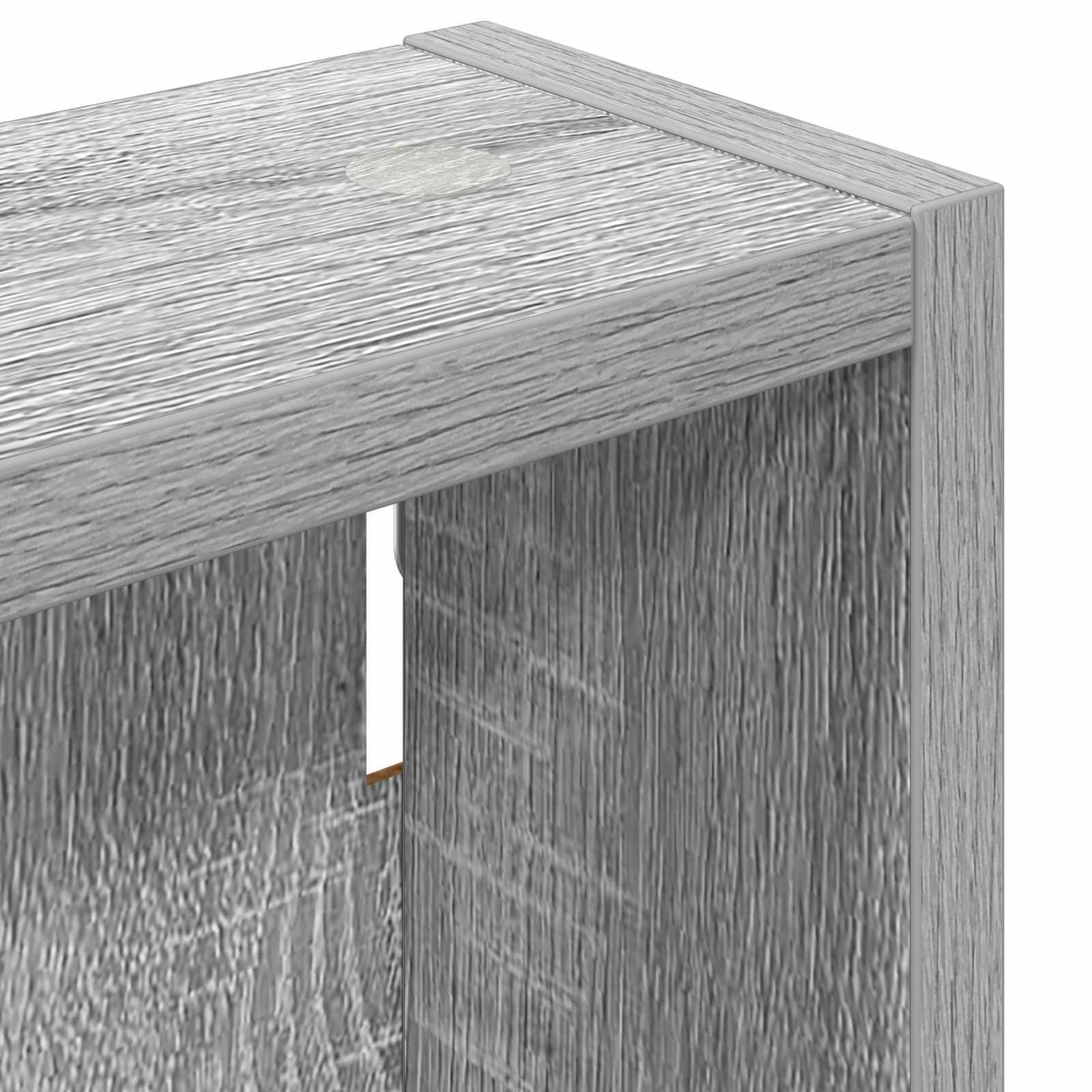 Badkamer wandkast met plank Grijze Sonoma 20 x 10 x 60,5 cm is nu te koop bij PeponiXL, paradijselijk wonen!
