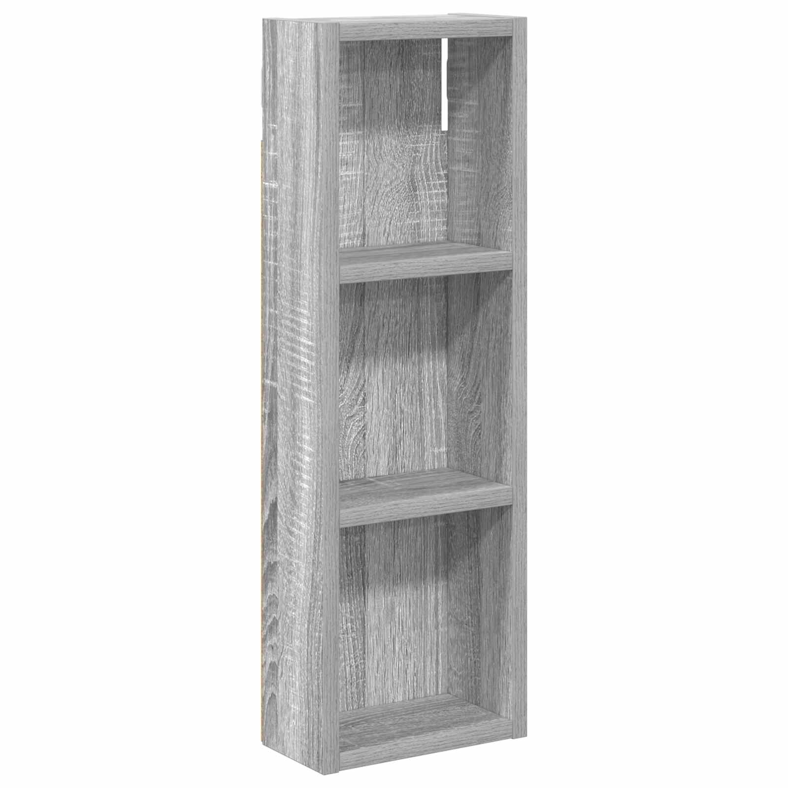 Badkamer wandkast met plank Grijze Sonoma 20 x 10 x 60,5 cm is nu te koop bij PeponiXL, paradijselijk wonen!