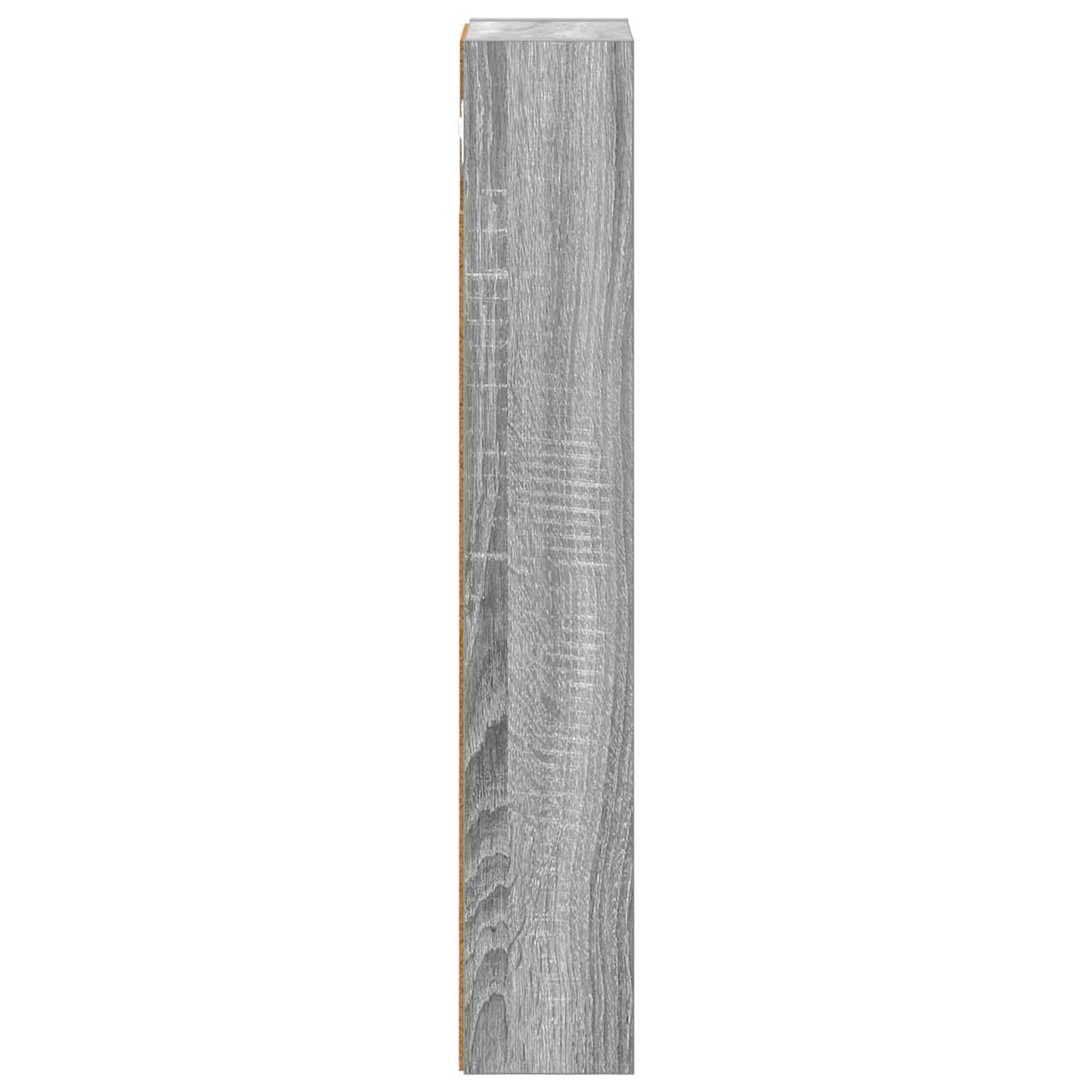 Badkamer wandkast met plank Grijze Sonoma 20 x 10 x 60,5 cm is nu te koop bij PeponiXL, paradijselijk wonen!