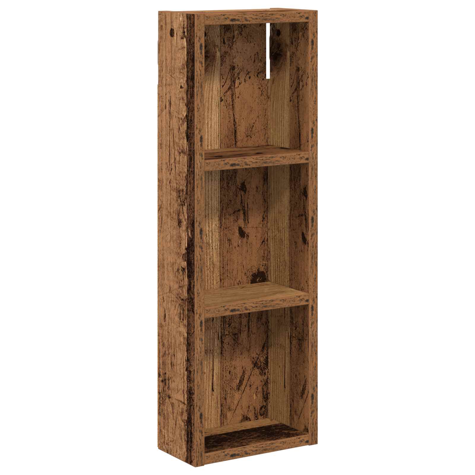 Badkamer wandkast Oudhout 20 x 10 x 60,5 cm Geconstrueerd hout is nu te koop bij PeponiXL, paradijselijk wonen!