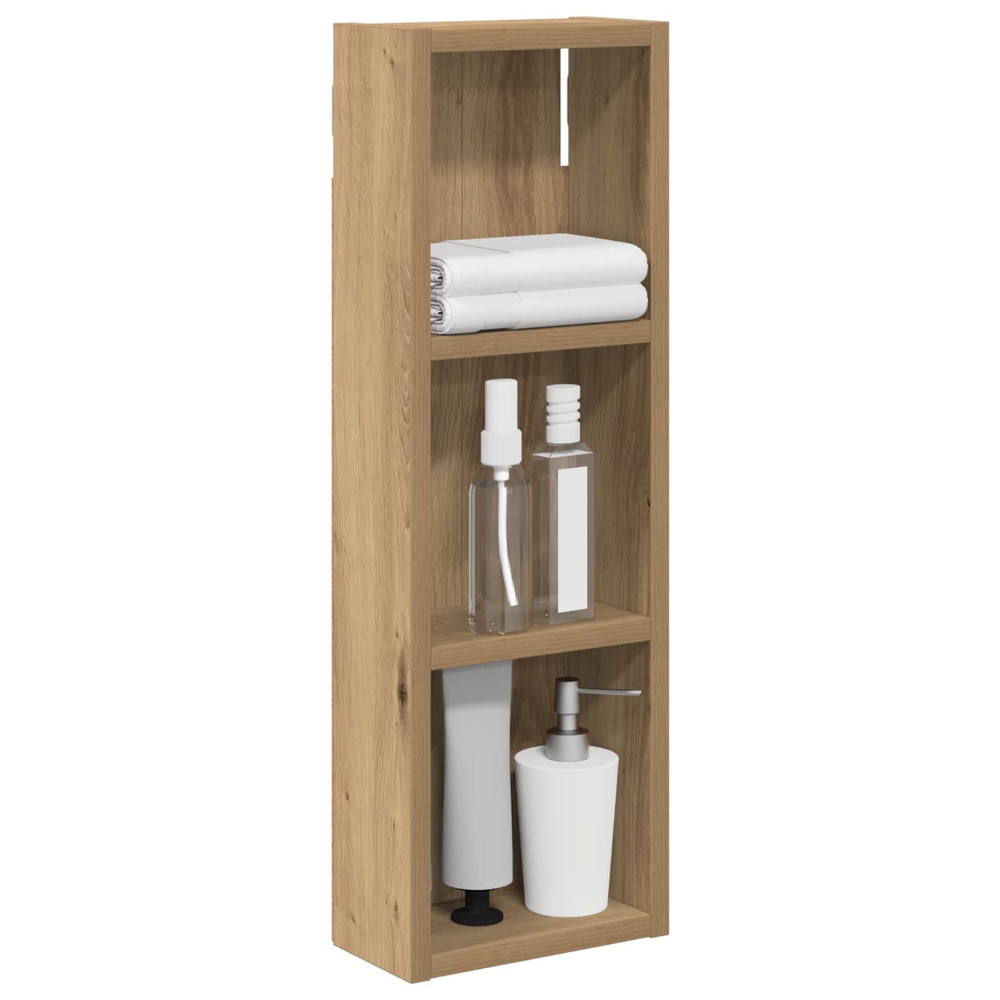 Badkamer wandkast Ambachtelijk eiken 20 x 10 x 60,5 cm is nu te koop bij PeponiXL, paradijselijk wonen!