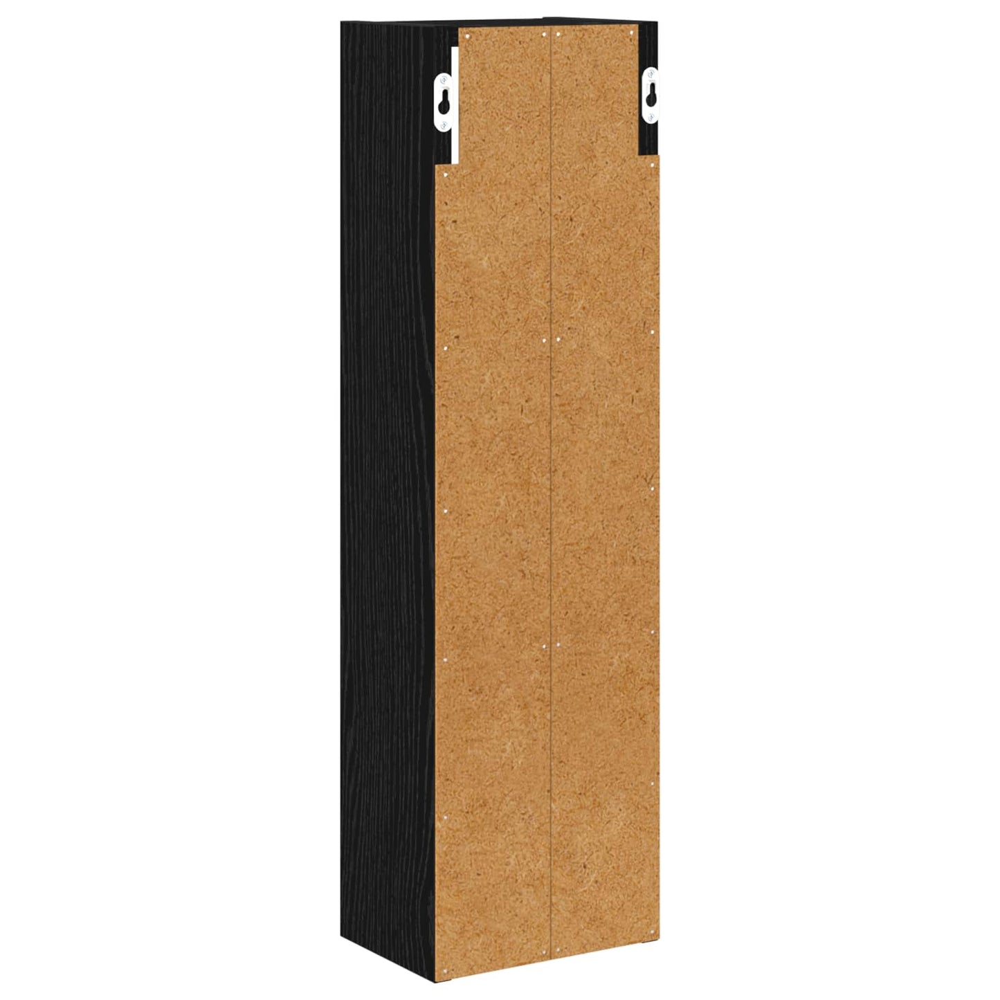 Badkamer wandkast Zwarte Eik 20 x 14 x 70 cm Geconstrueerd hout is nu te koop bij PeponiXL, paradijselijk wonen!